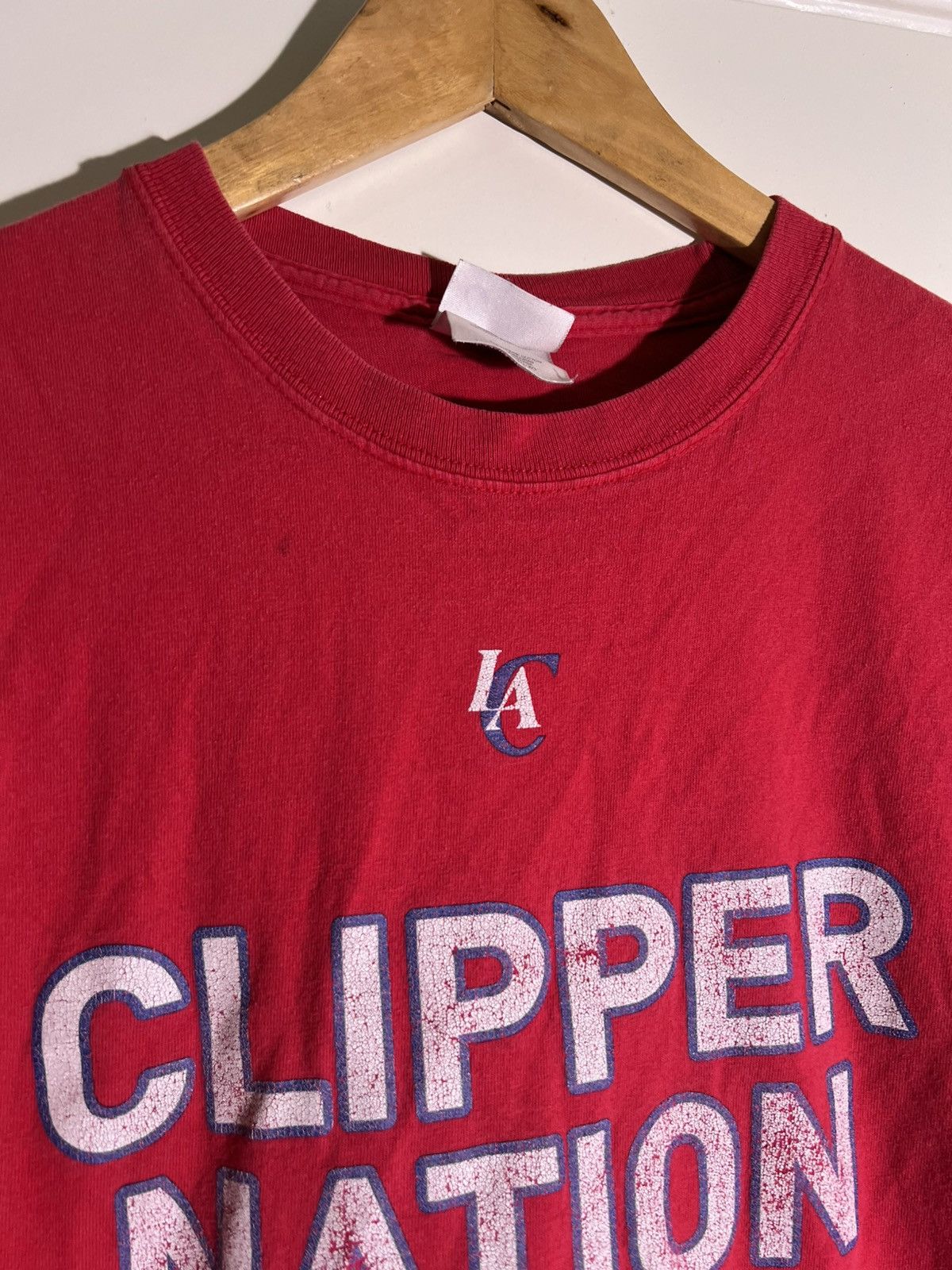 Vintage Y2K 2000’s VTG Vintage LAC Clippers Nation Basketball Shirt Size US XL / EU 56 / 4 - 8 Thumbnail