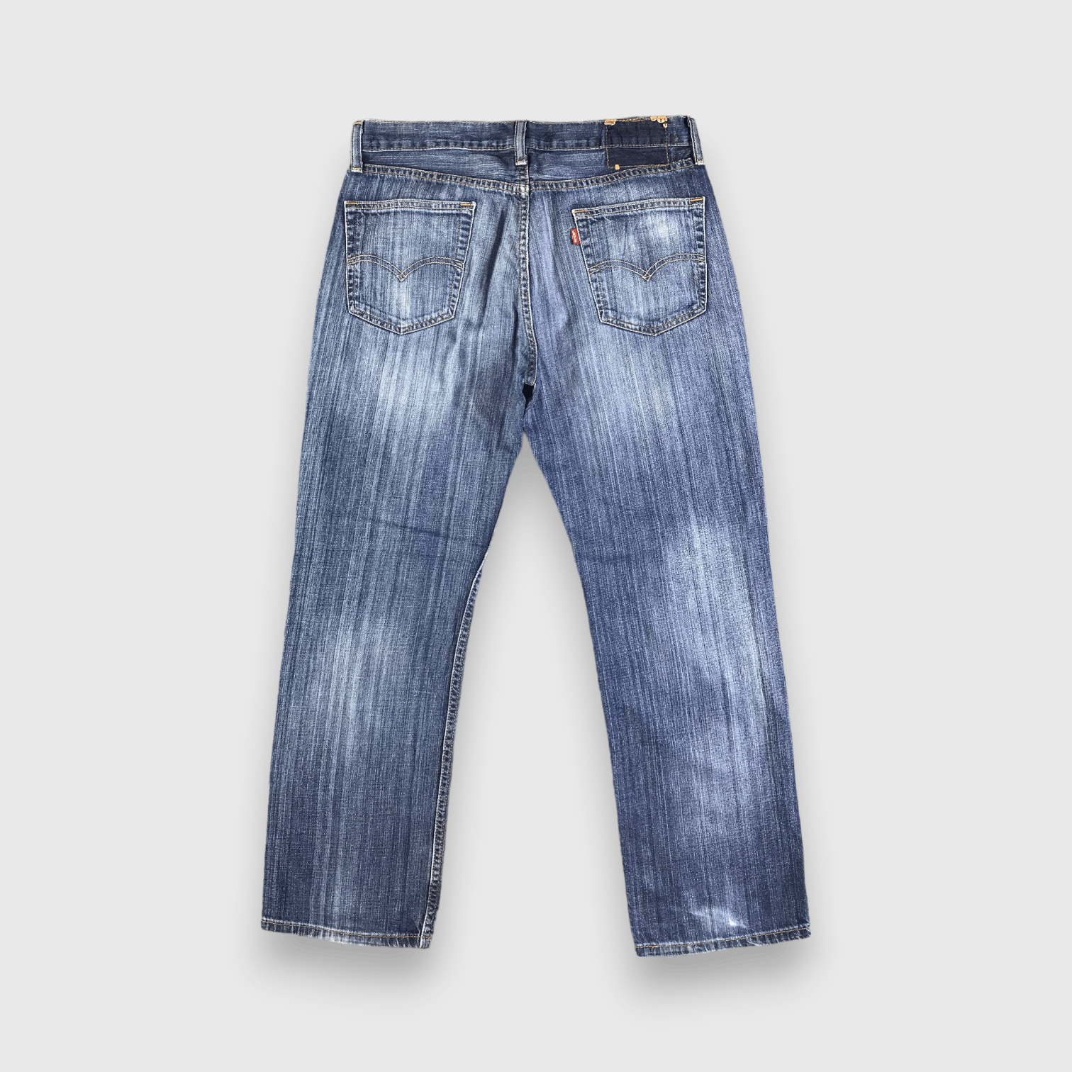 Levi's Vintage Blue Wash Levis 514 Jeans-J3546 Size US 35 - 2 Thumbnail