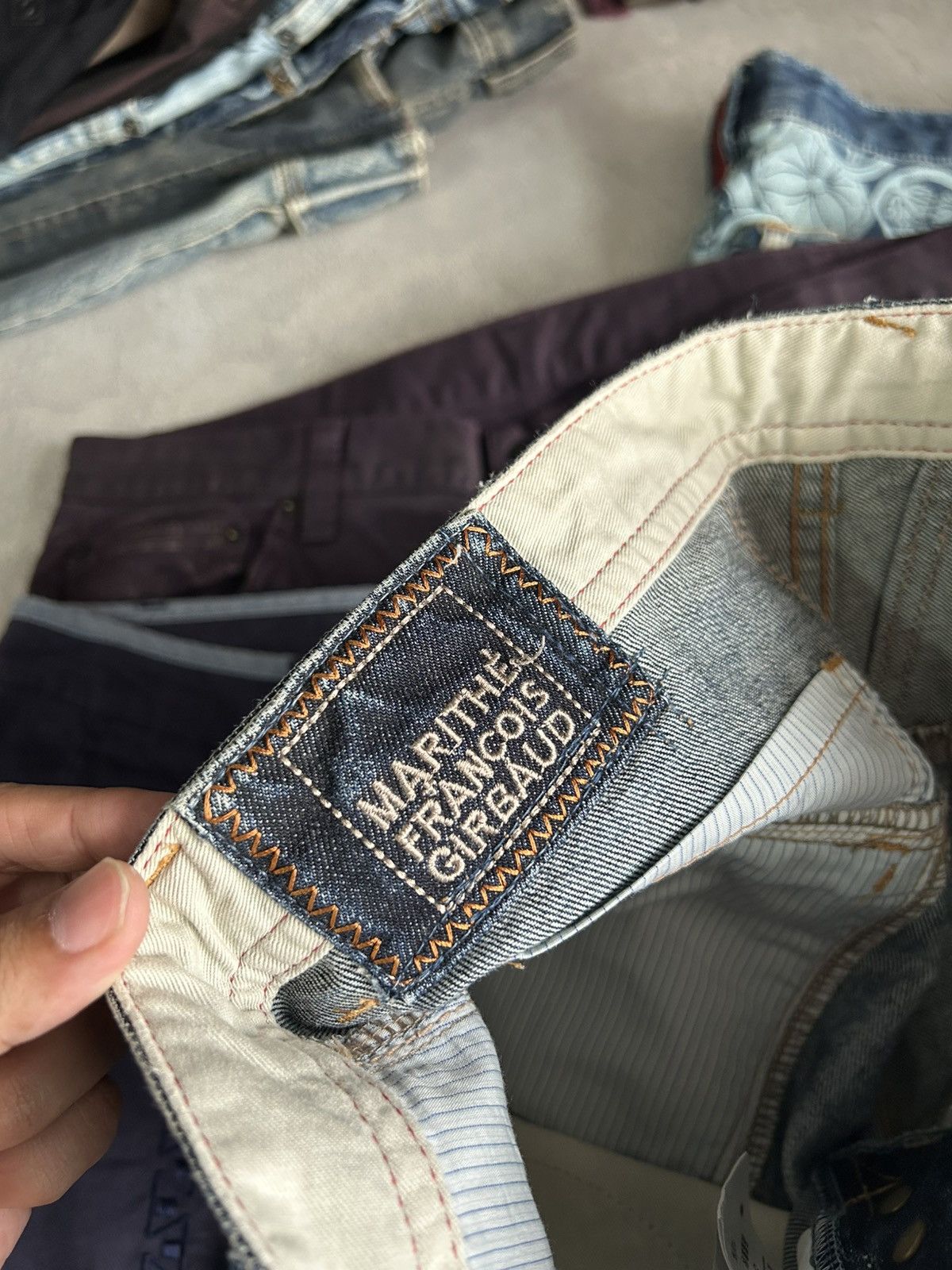 Marithe + Francois Girbaud MFG Y2K Mudwash Jeans Size US 30 / EU 46 - 12 Thumbnail