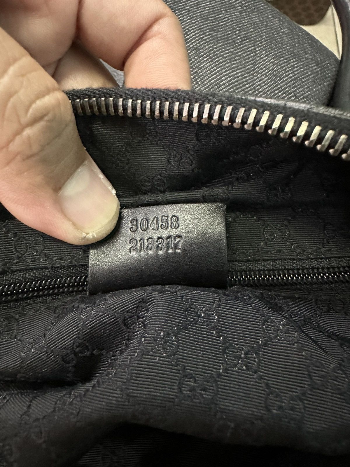 Gucci AUTHENTIC GUCCI MINI DENIM BOSTON BAG Size ONE SIZE - 15 Thumbnail