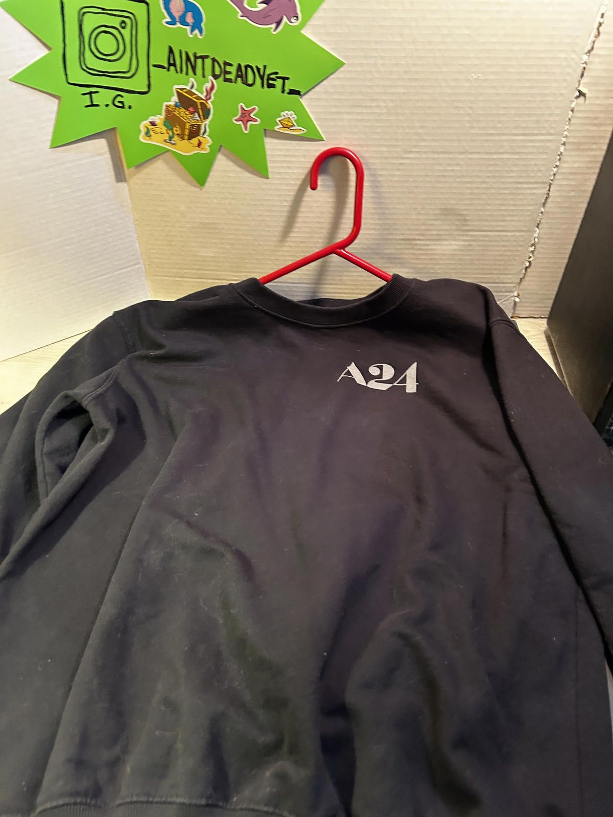 A24 A24 Films Bootz Crewneck - Large - Like New Size US L / EU 52-54 / 3 - 1 Thumbnail