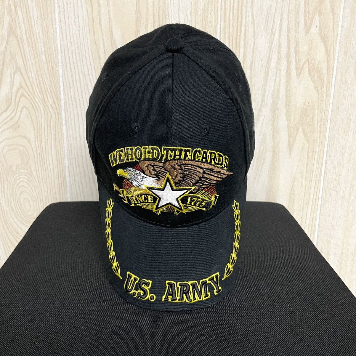 Other Eagle Crest Hat US Army Since 1775 Adjustable Cap Military Size ONE SIZE - 4 Thumbnail