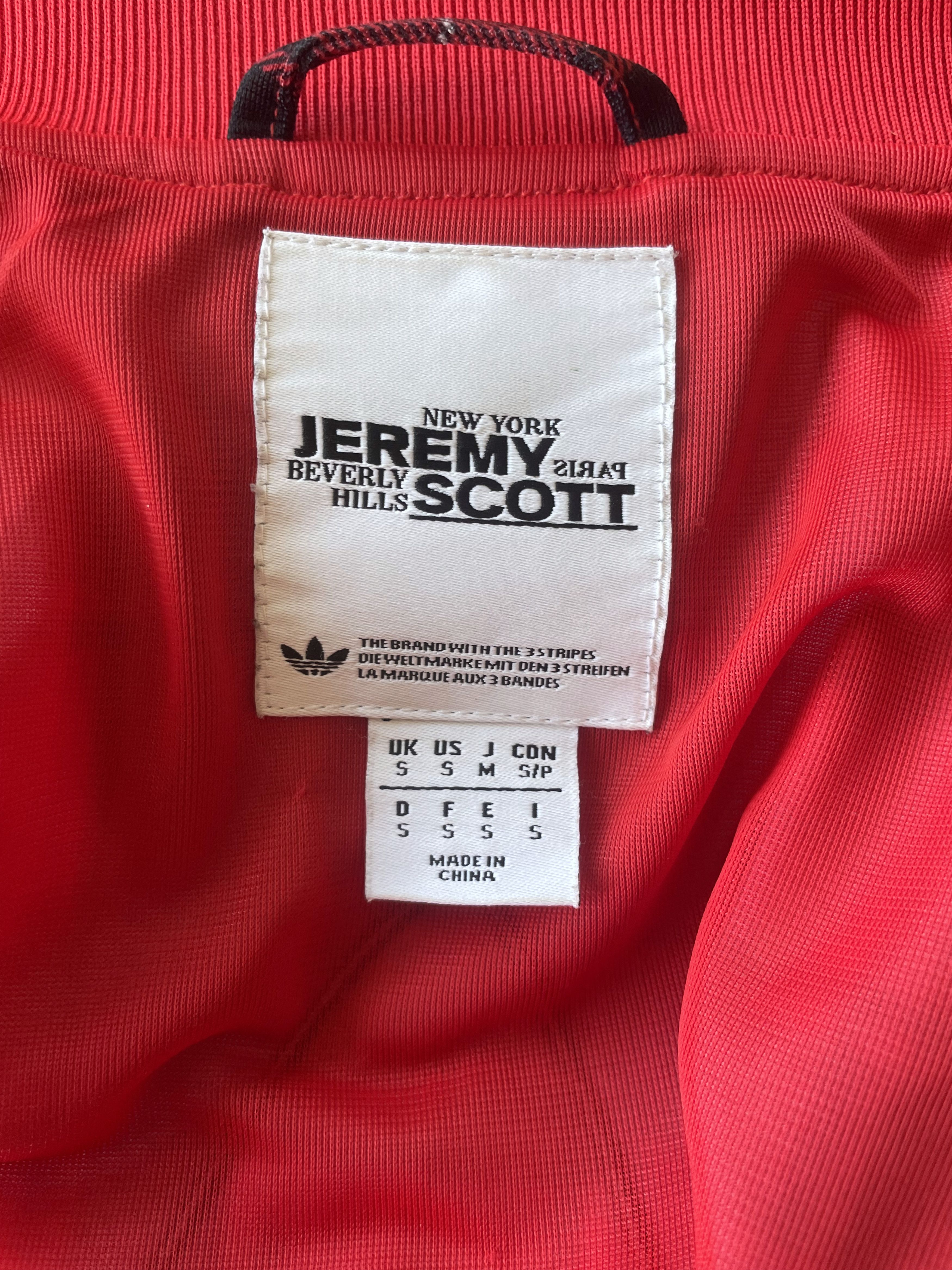 Adidas × Jeremy Scott SS13 Ruffle Plaid Track Jacket Size US S / EU 44-46 / 1 - 13 Thumbnail