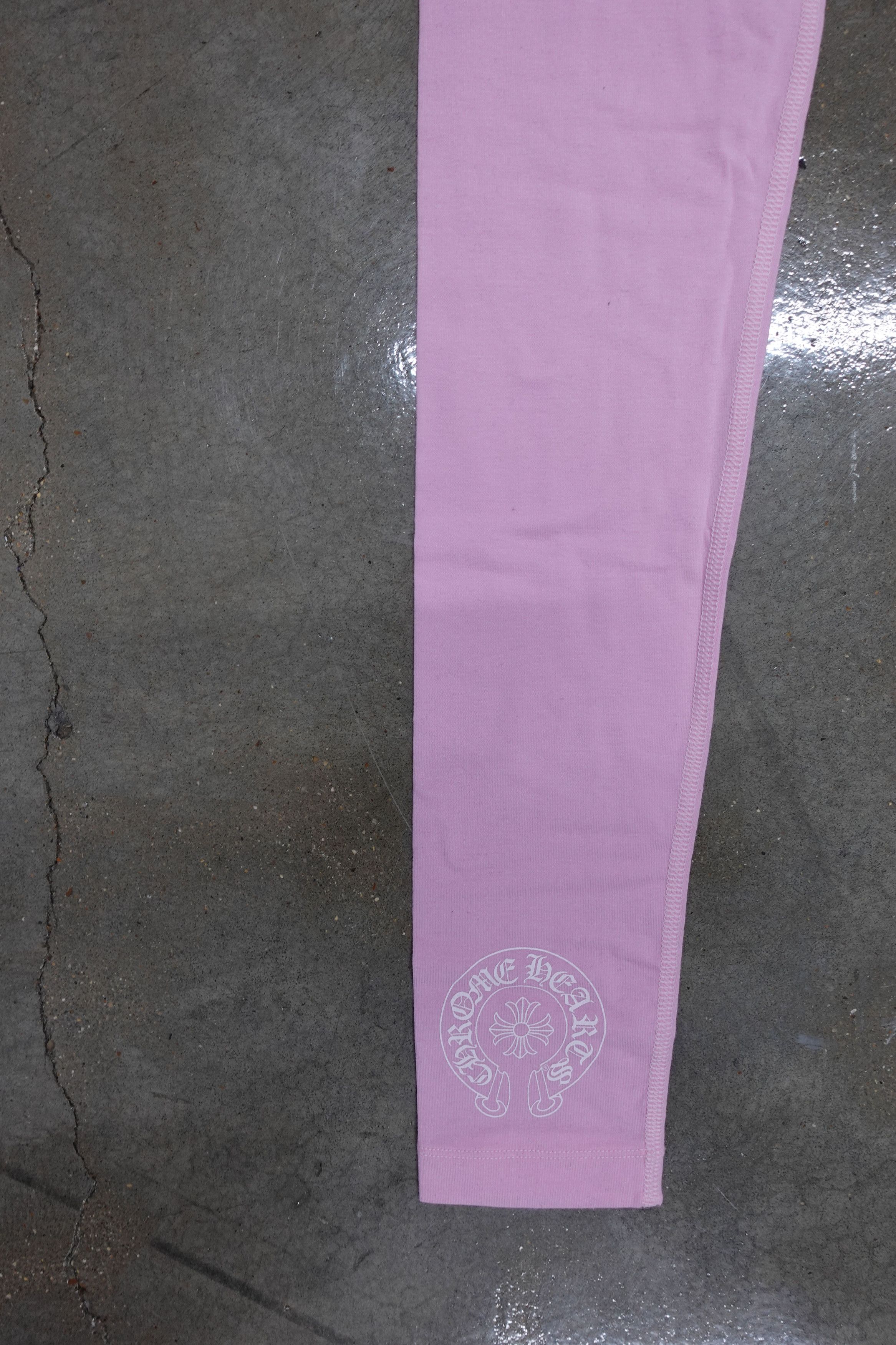 Chrome Hearts CHROME HEARTS HORSESHOE LEGGINGS PINK Size 26" / US 2 / IT 38 - 4 Thumbnail