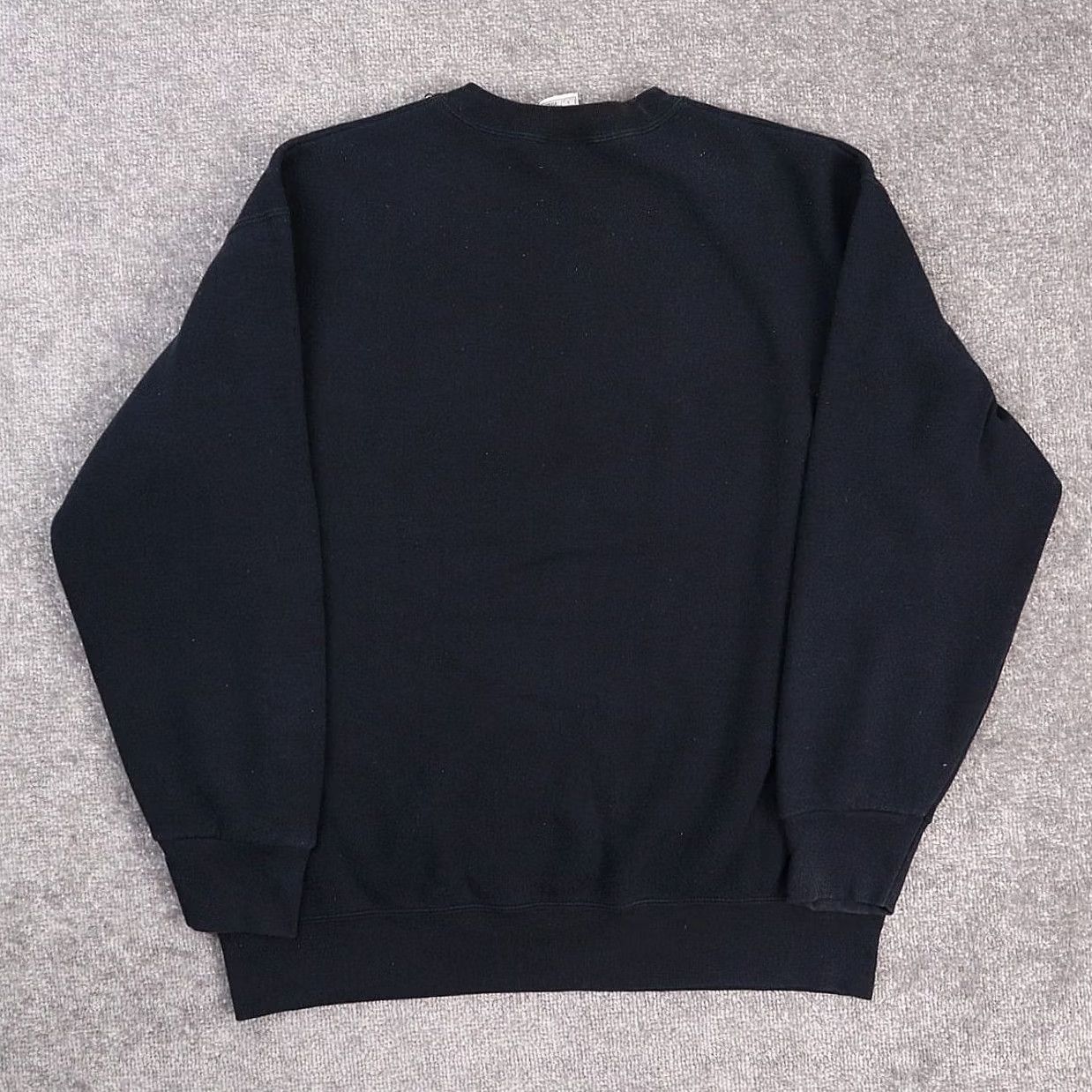 Fruit Of The Loom VINTAGE Fruit of the Loom Sweatshirt Men L Black Cheetah 90s Funny Pullover Mens Size US L / EU 52-54 / 3 - 2 Thumbnail