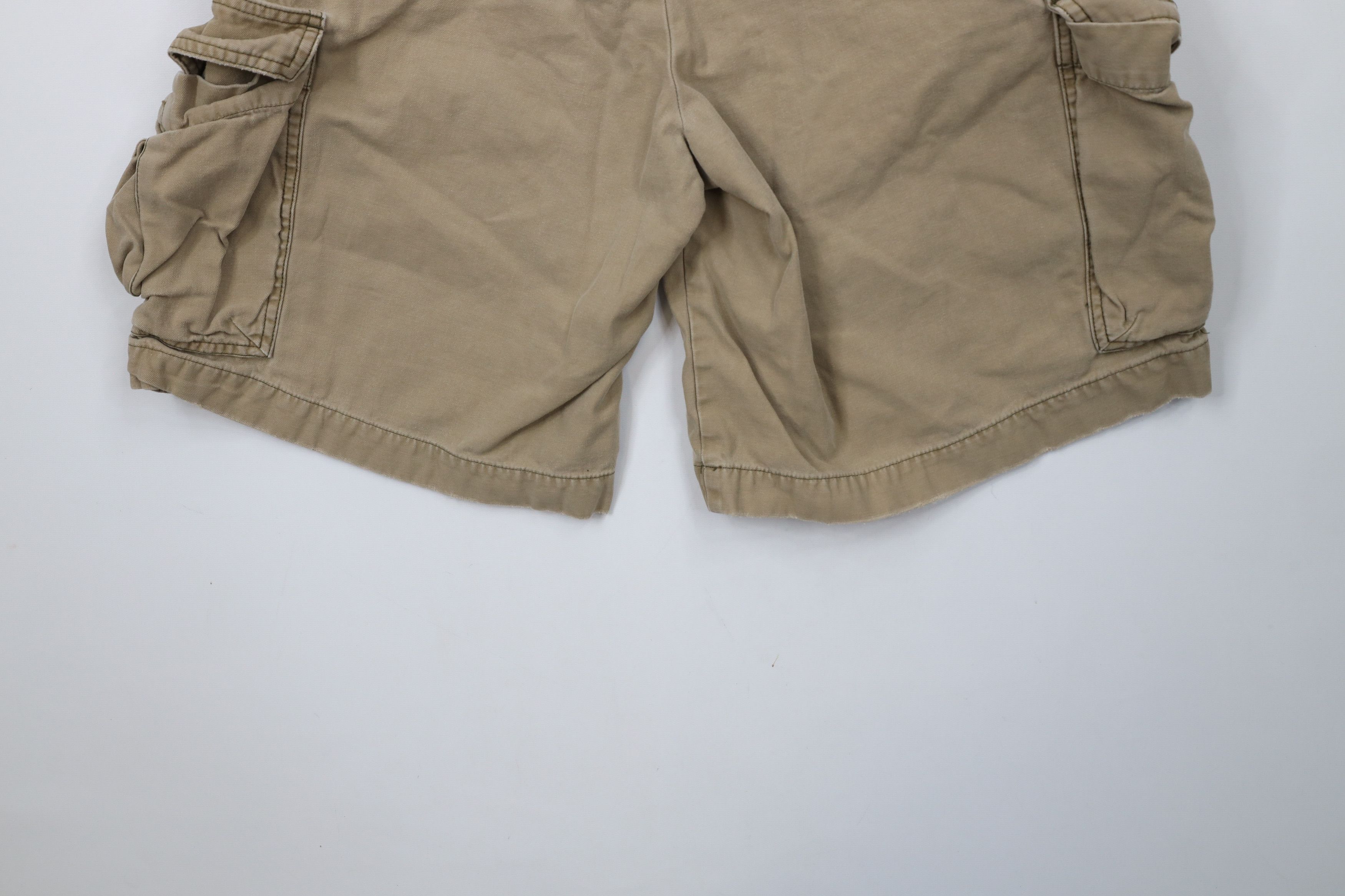 American Eagle Outfitters × Vintage Vintage 90s Y2K American Eagle Outfitters Heavy Cargo Shorts Size US 32 / EU 48 - 15 Thumbnail