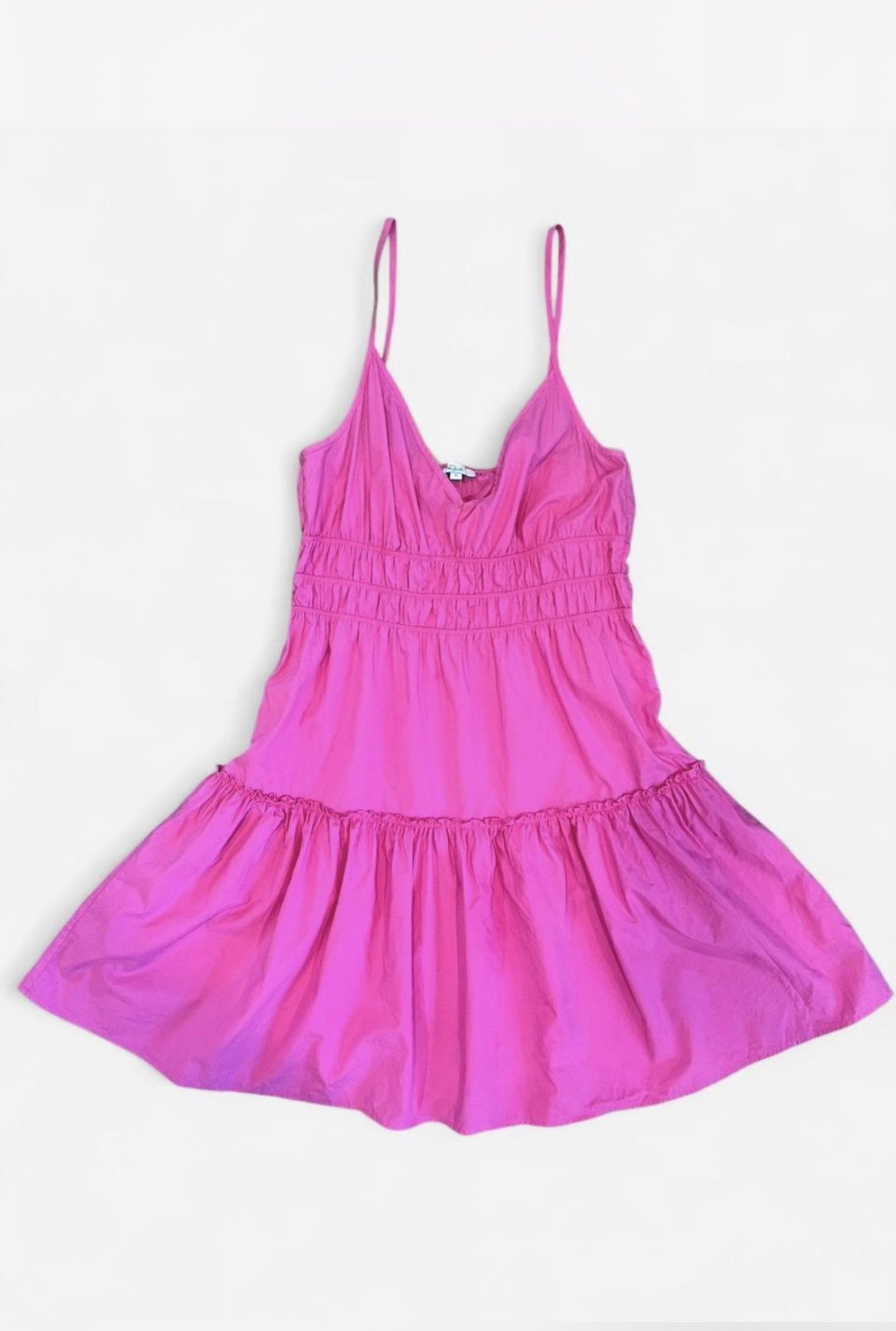 Rails Rails Carmen Mini Dress in Pink Tiered Sundress Size S Size S / US 4 / IT 40 - 1 Thumbnail