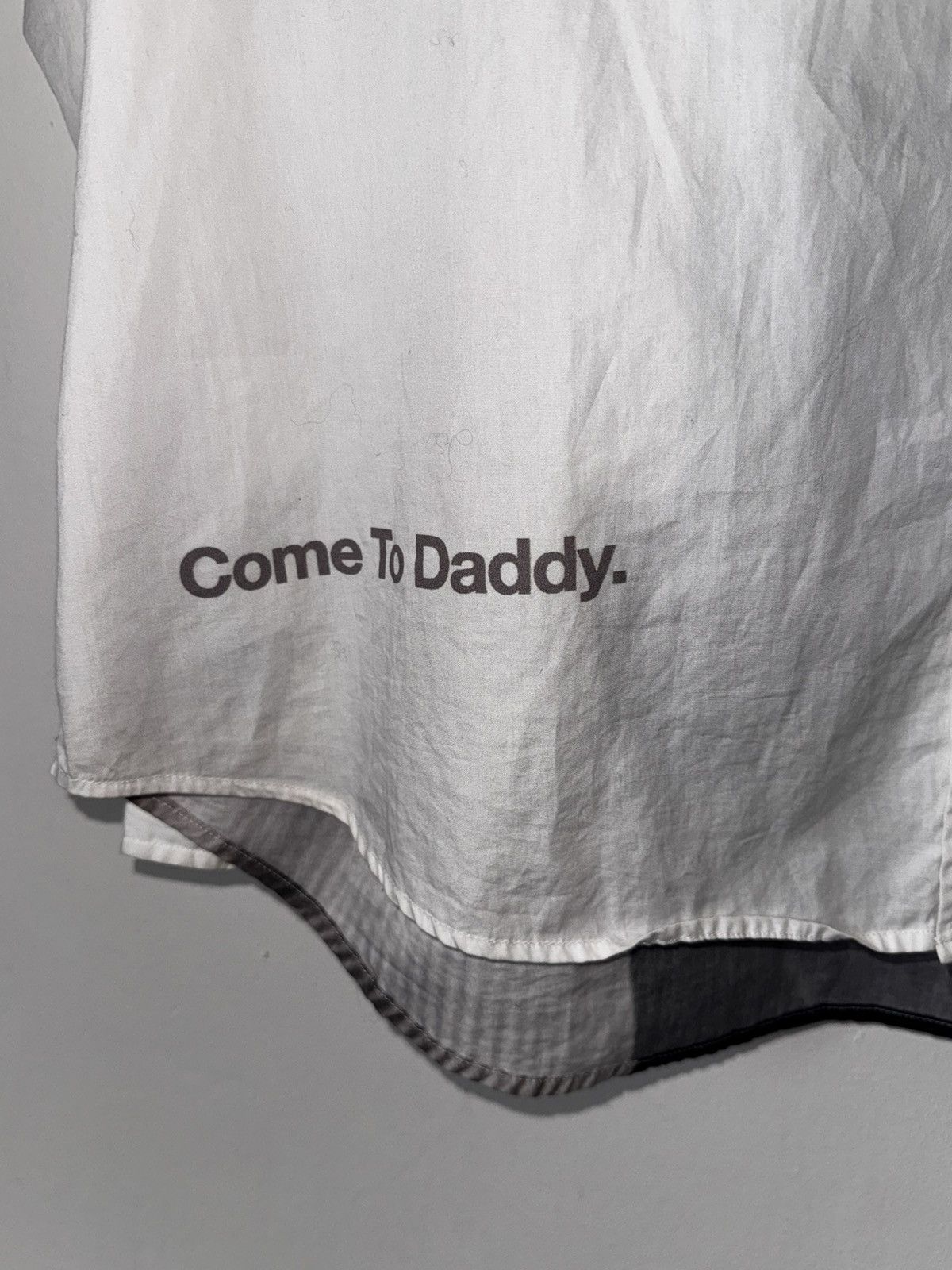 Supreme Supreme Aphex Twin Come To Daddy Button Up Shirt White Size US M / EU 48-50 / 2 - 4 Thumbnail