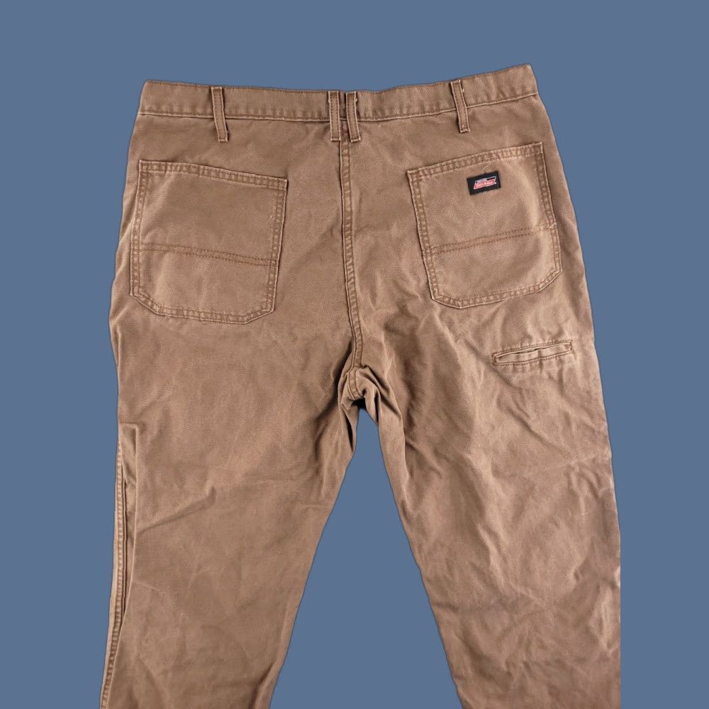Dickies Dickies Canvas Pants Mens 38x31 Relaxed Straight Brown Workwear Size US 38 / EU 54 - 1 Thumbnail