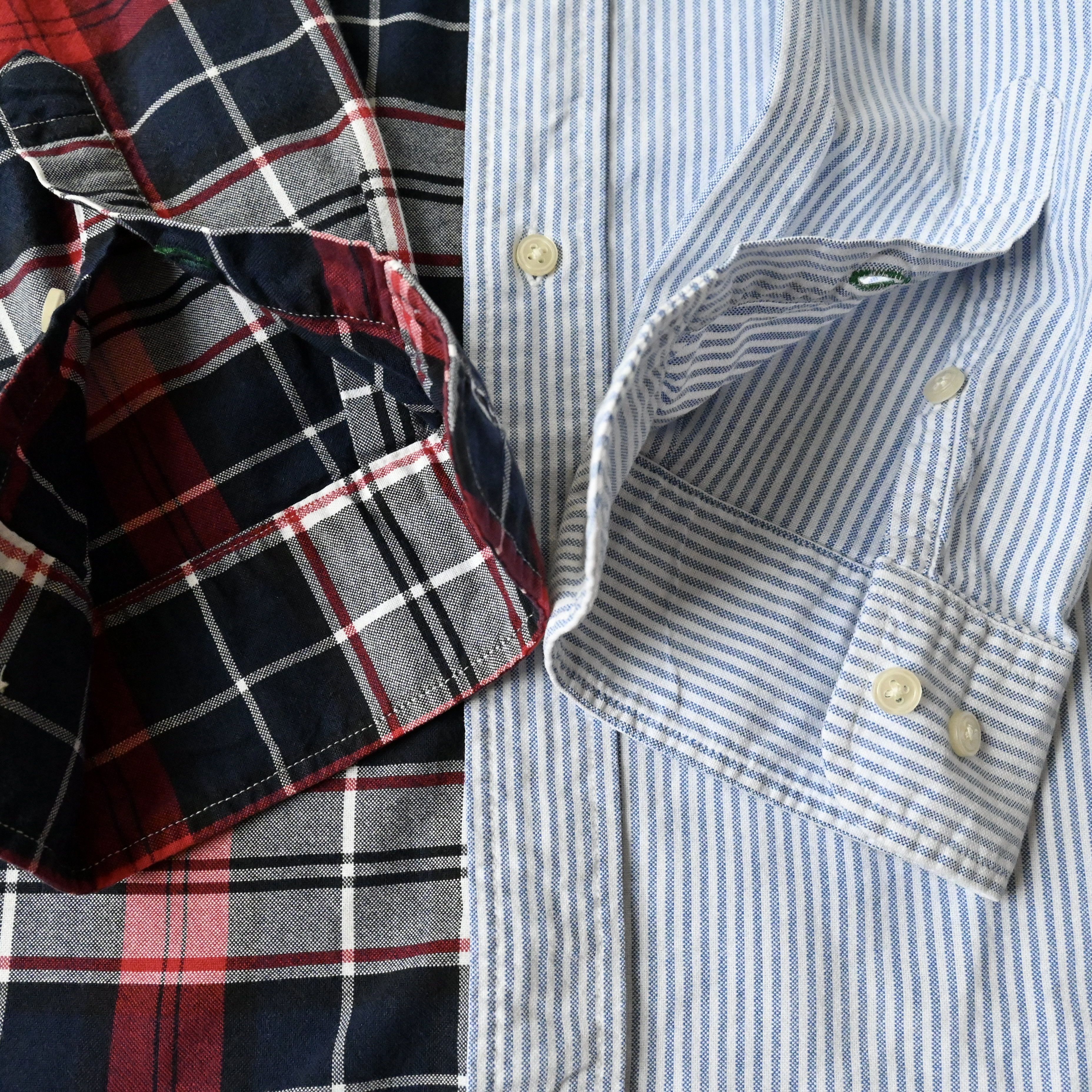 Tommy Hilfiger 2000s Tommy Hilfiger "two face" BD shirt, crazy pattern Size US XL / EU 56 / 4 - 9 Thumbnail