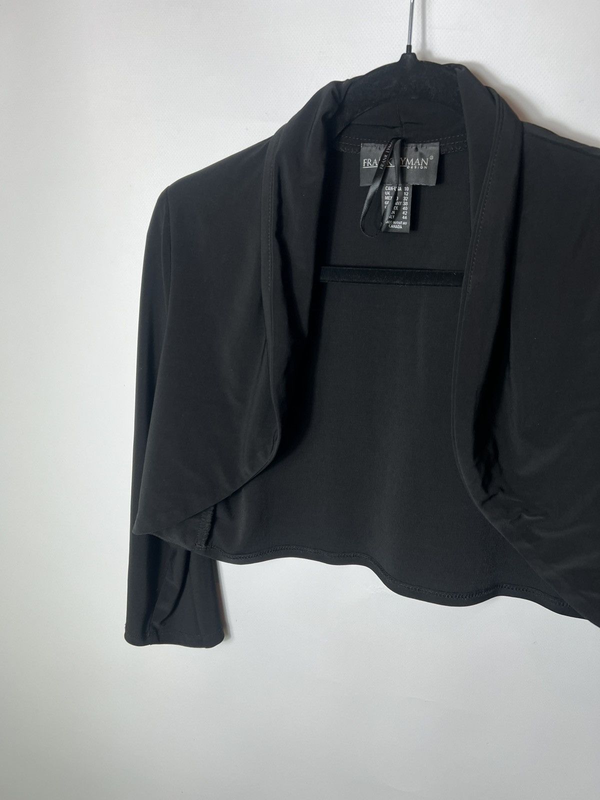 Frank Lyman Vintage luxury designer Frank Lyman Bolero Cardigan Size M / US 6-8 / IT 42-44 - 3 Thumbnail