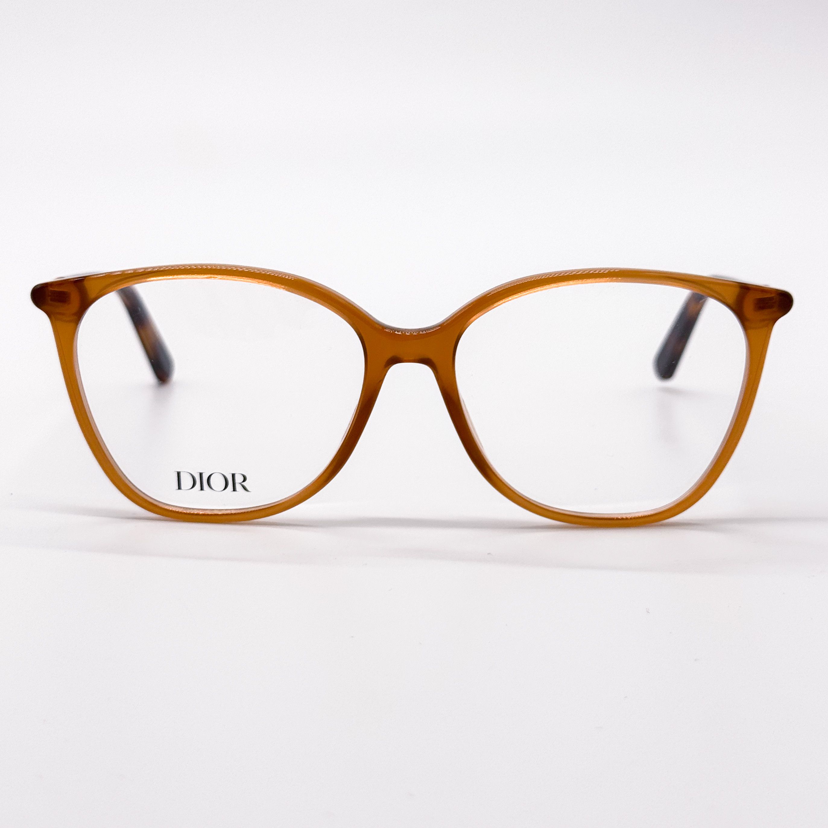 Dior NEW Dior Brown Havana Eyeglasses, Women Dior Mini CD S6I Size ONE SIZE - 3 Thumbnail
