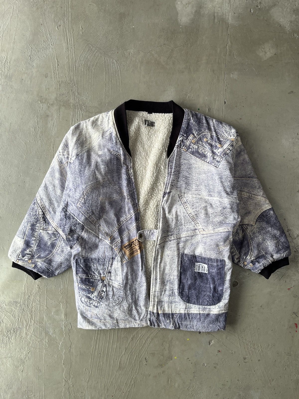 James Jean Vintage James Dean Death Cult Komono Quilted Rare Design Size US L / EU 52-54 / 3 - 2 Thumbnail