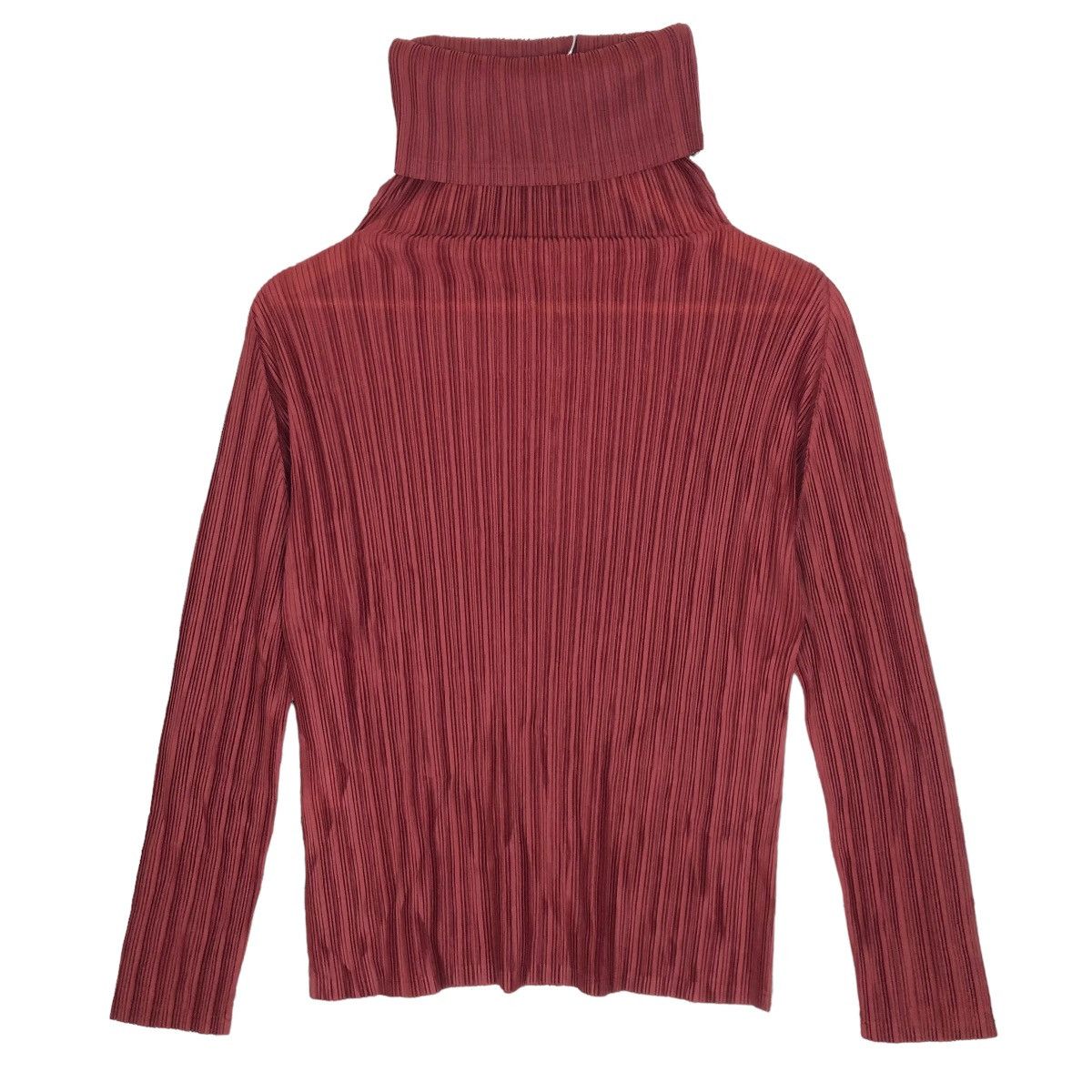 Issey Miyake Vintage Pleats Please Issey Miyake Turtleneck Pleated Top Size S / US 4 / IT 40 - 4 Thumbnail