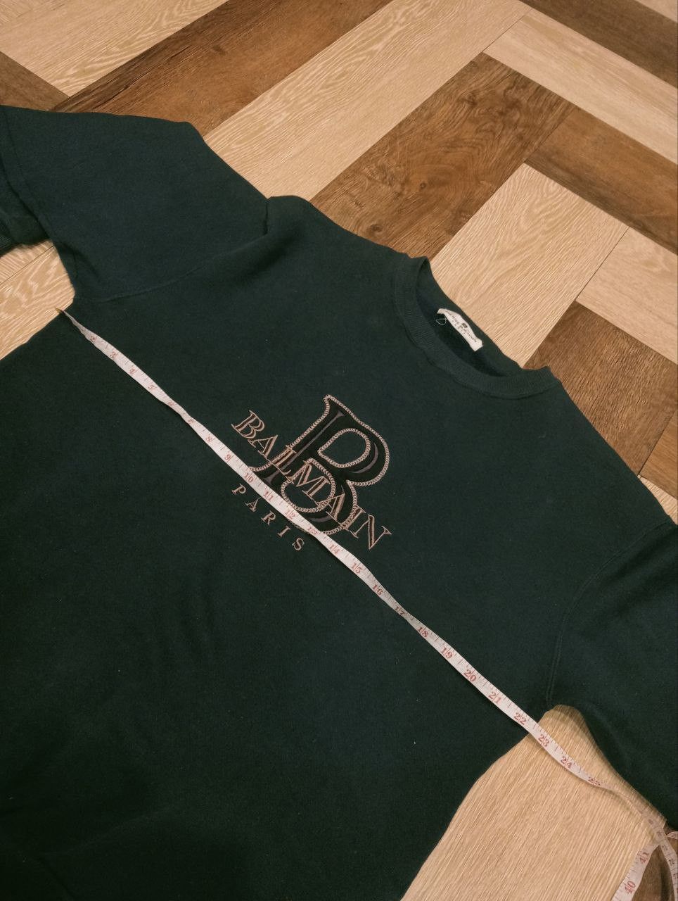 Pierre Balmain VINTAGE PIERRE BALMAIN SPELLOUT SWEATSHIRT - SIZE L Size US L / EU 52-54 / 3 - 7 Thumbnail