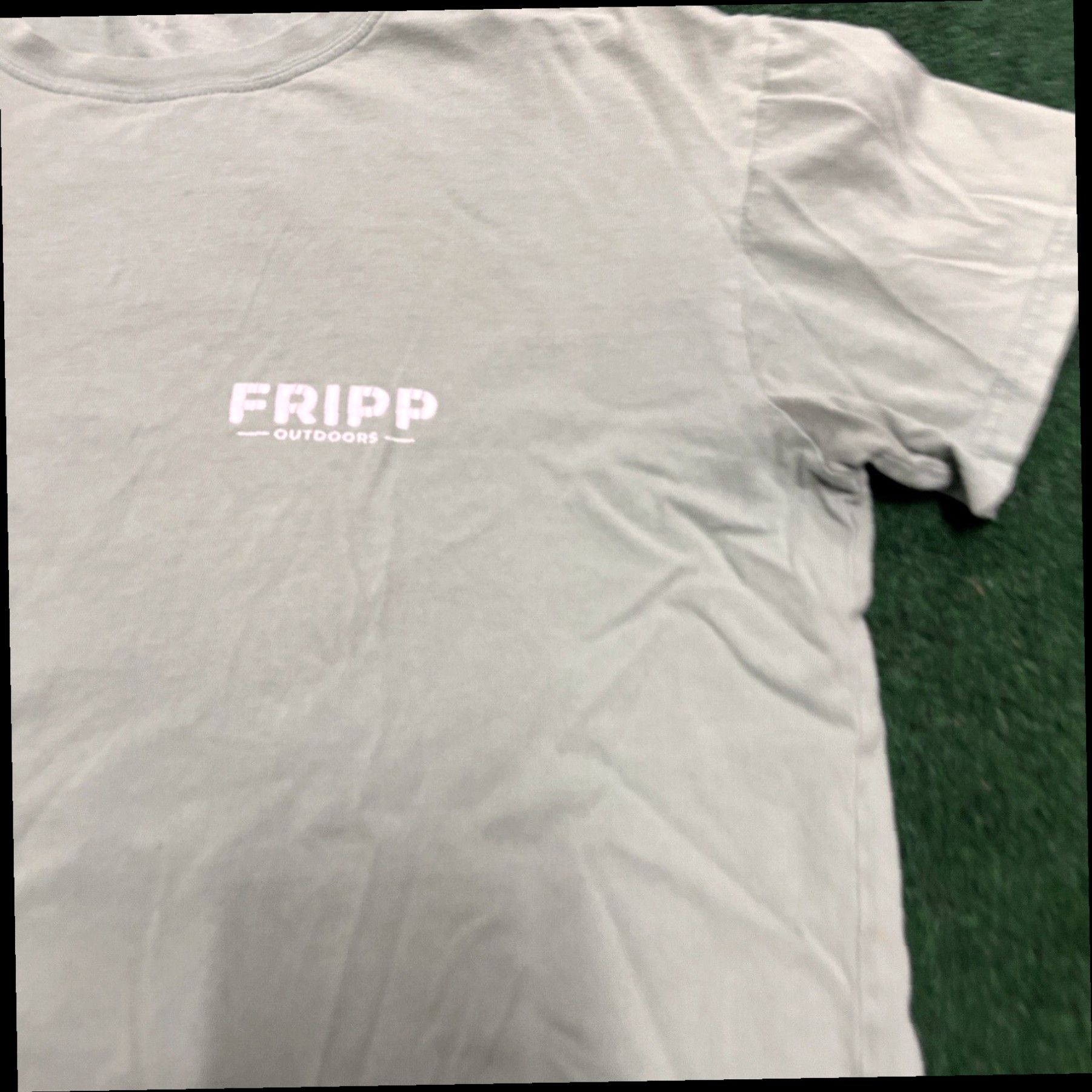 Doublet Fripp & Folly Shirt Adult Small Faded Green Double Sided Graphic Pocket Unisex Size US S / EU 44-46 / 1 - 5 Thumbnail