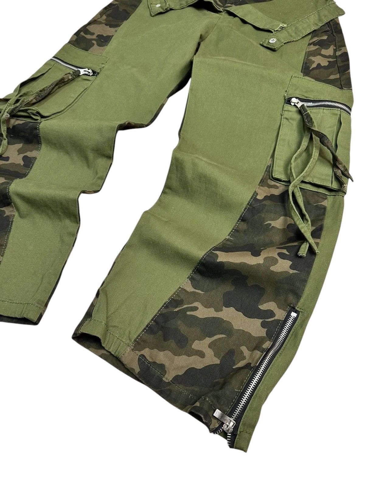 GOA Vintage LGB GOA Flare Military Cargo Pants Ifsixwasnine Size US 32 / EU 48 - 8 Thumbnail