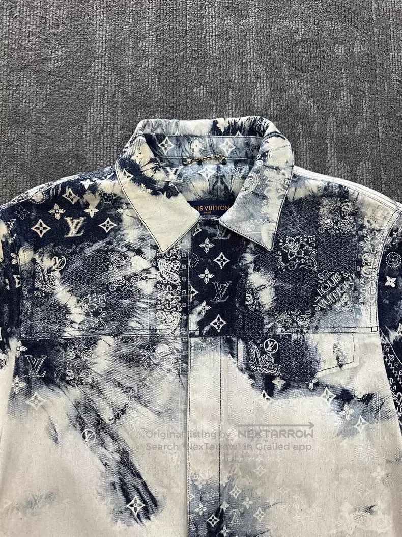 Louis Vuitton Louis Vuitton Old flower full print short sleeve shirt Size US S / EU 44-46 / 1 - 3 Thumbnail