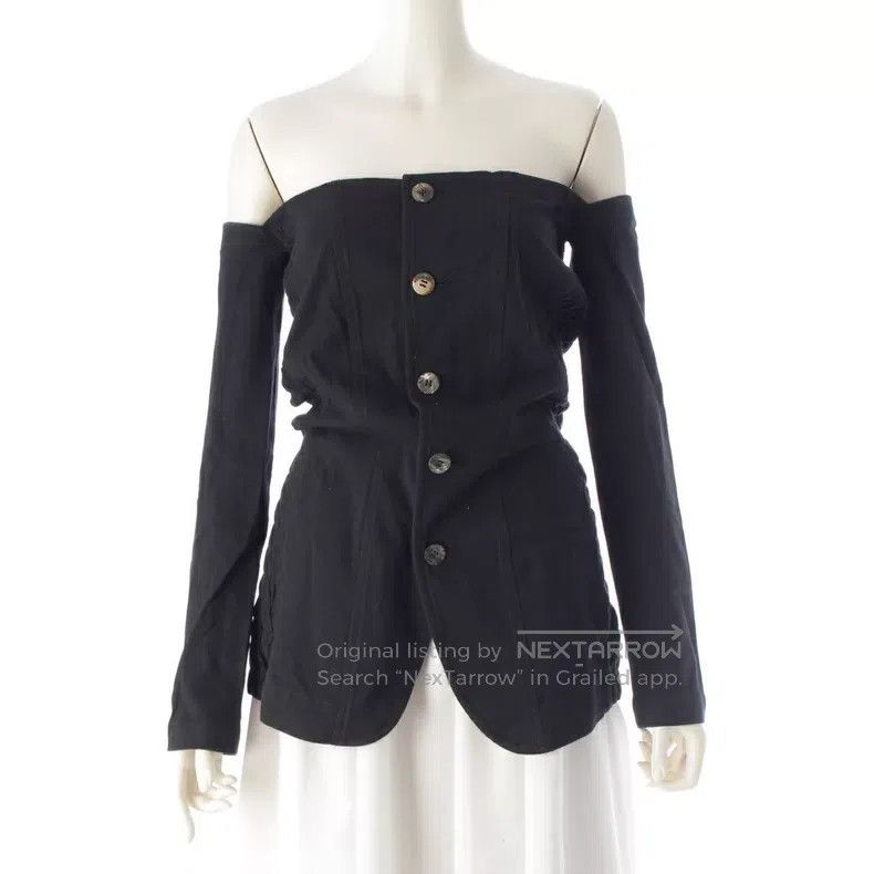 Comme des Garcons Comme Des Garcons Strapless long-sleeved top Size M / US 6-8 / IT 42-44 - 1 Thumbnail