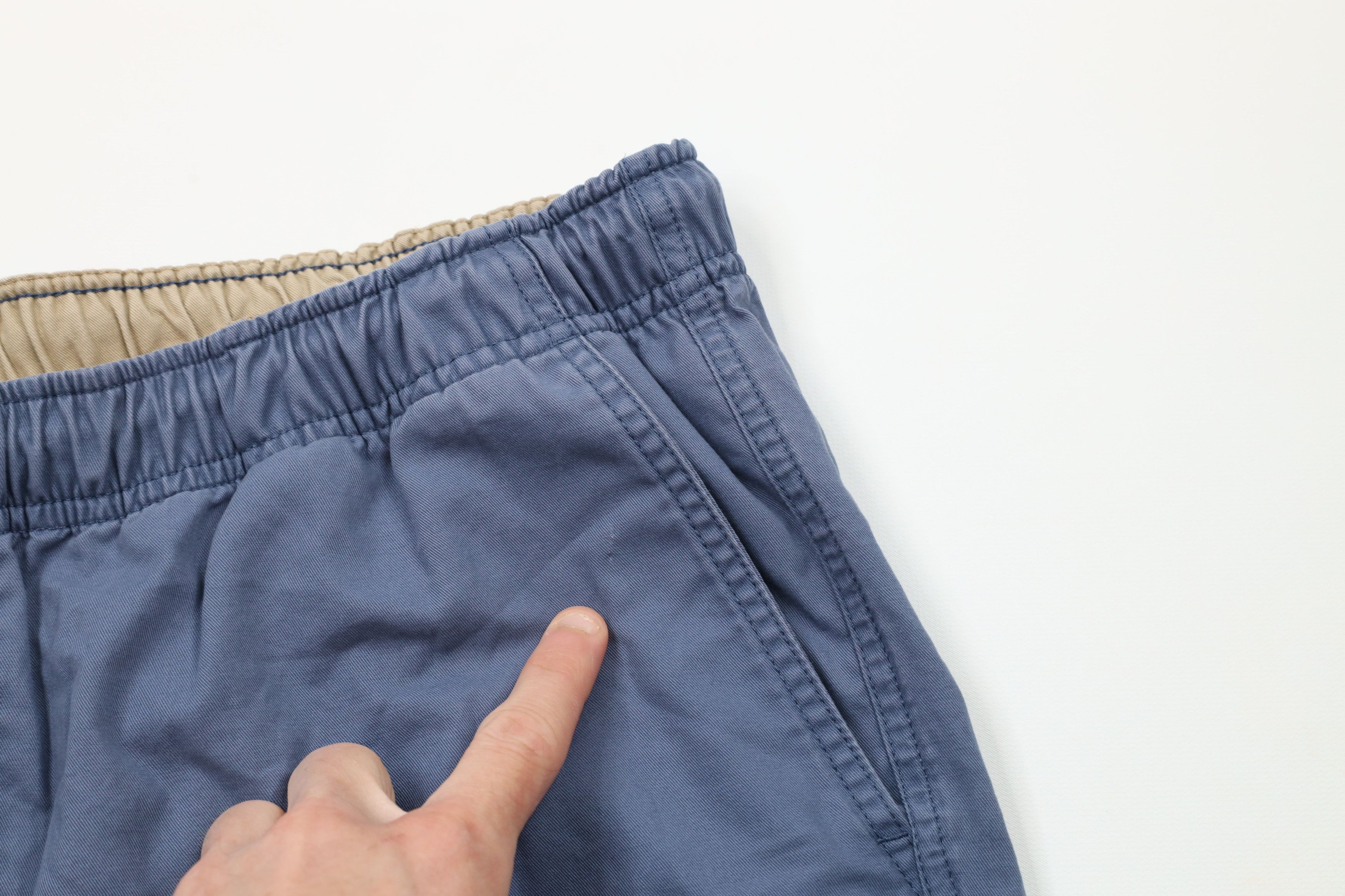 L.L. Bean × Vintage Vintage LL Bean Faded Above Knee Cotton Dad Shorts Blue Size US 36 / EU 52 - 5 Thumbnail