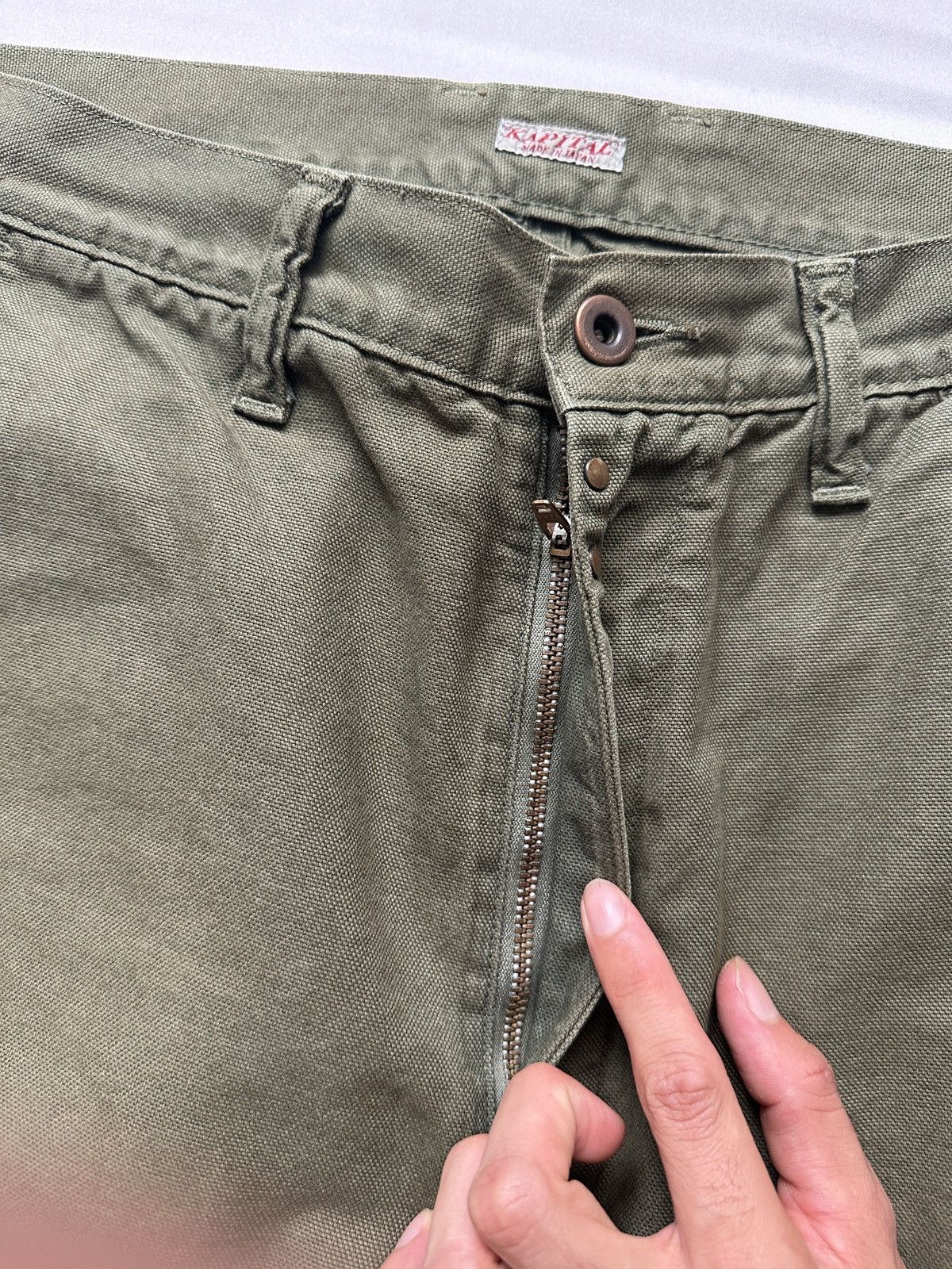 Kapital Kapital Thin Canvas Ringoman Cargo Pants Size US 30 / EU 46 - 5 Thumbnail