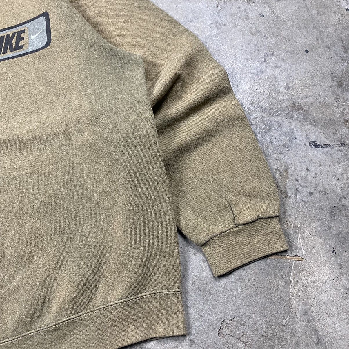 Nike × Vintage Rare💥90s Sunfaded Nike Box Logo Brown Crewneck Size US L / EU 52-54 / 3 - 3 Thumbnail
