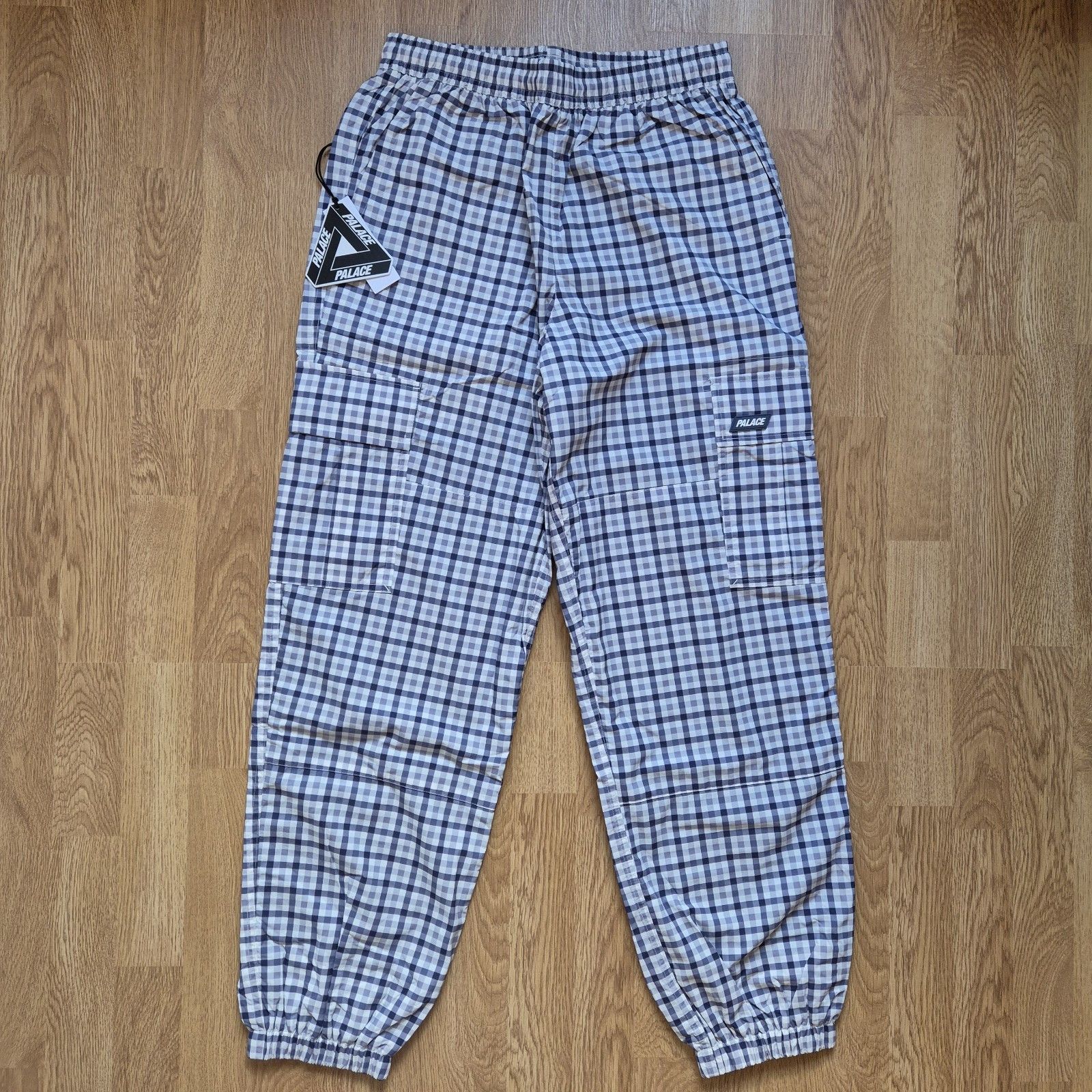 Palace Palace Lighter Shell Cargo Blue Check Small Brand New SS24 Size US 30 / EU 46 - 2 Thumbnail