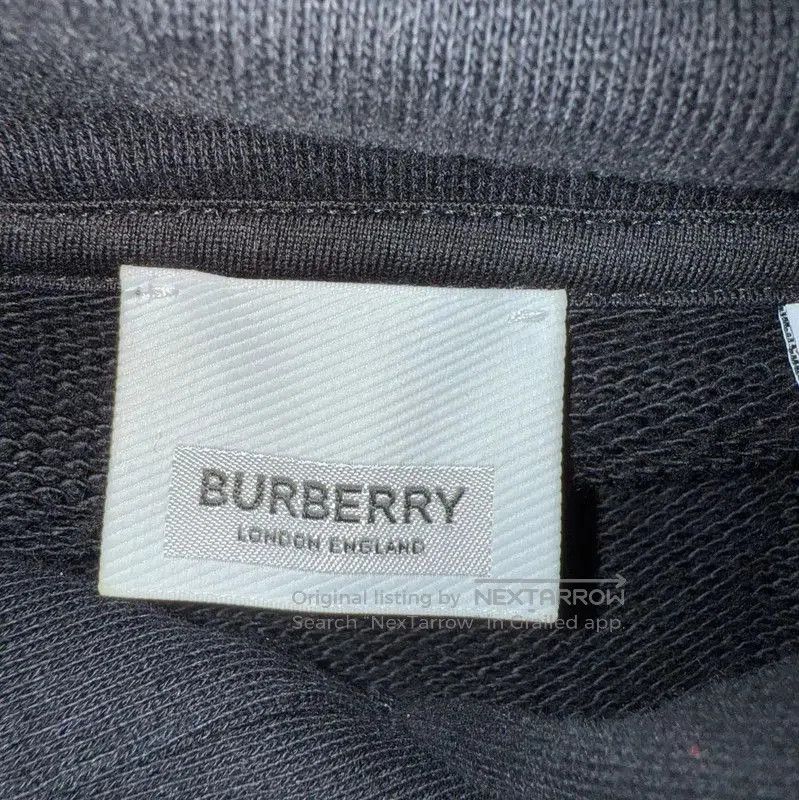 Burberry Burberry Black Cotton Sweatshirt for Women. Size S / US 4 / IT 40 - 5 Thumbnail