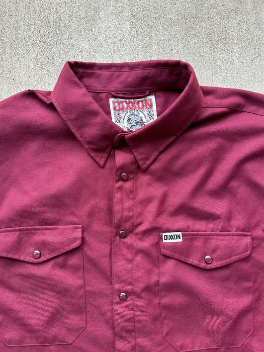 Dixxon Dixxon Western Pearl Snap Flannel Shirt XXl Biker | Grailed