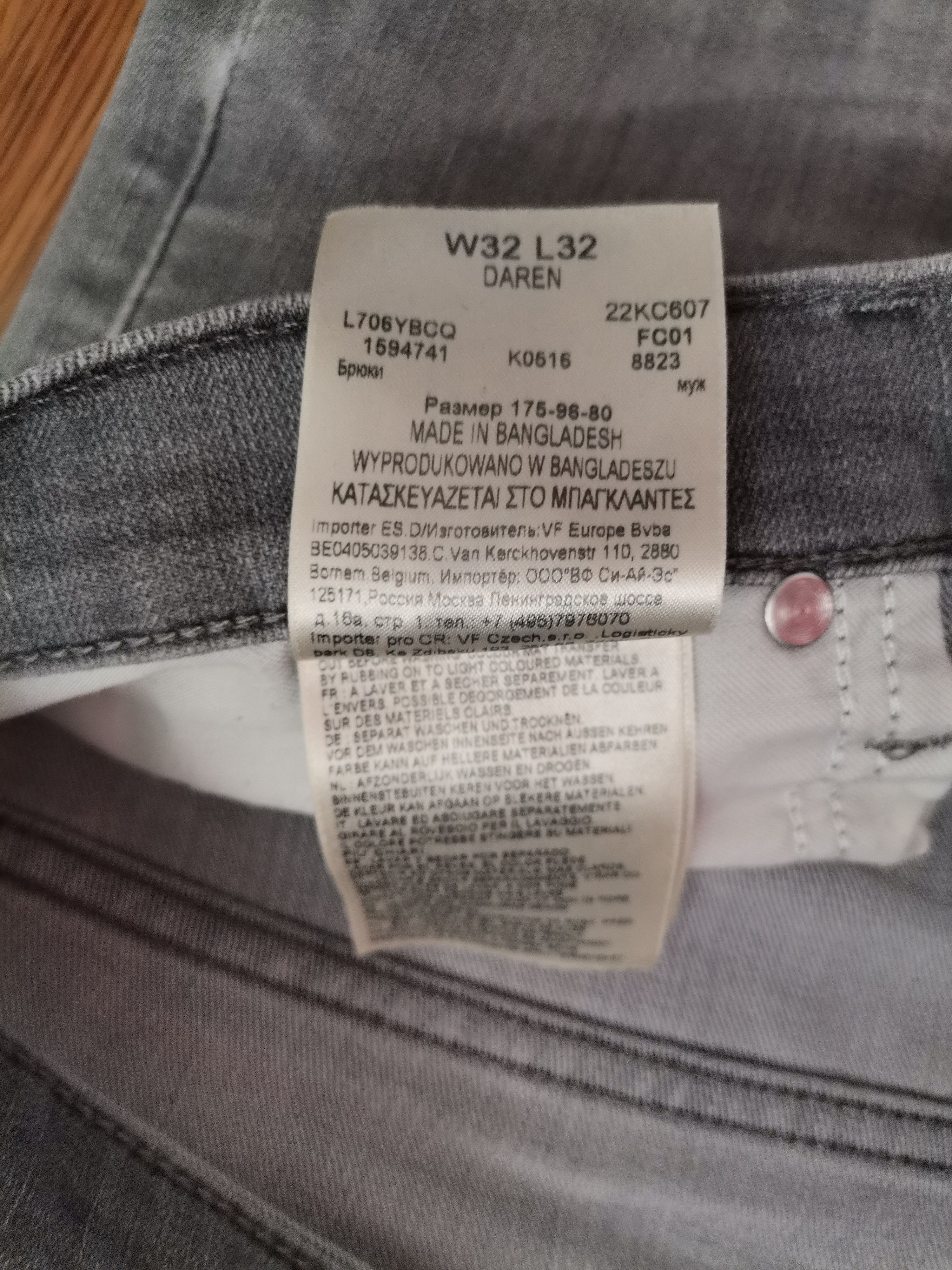 Lee Lee Daren Jeans Size US 32 / EU 48 - 3 Thumbnail