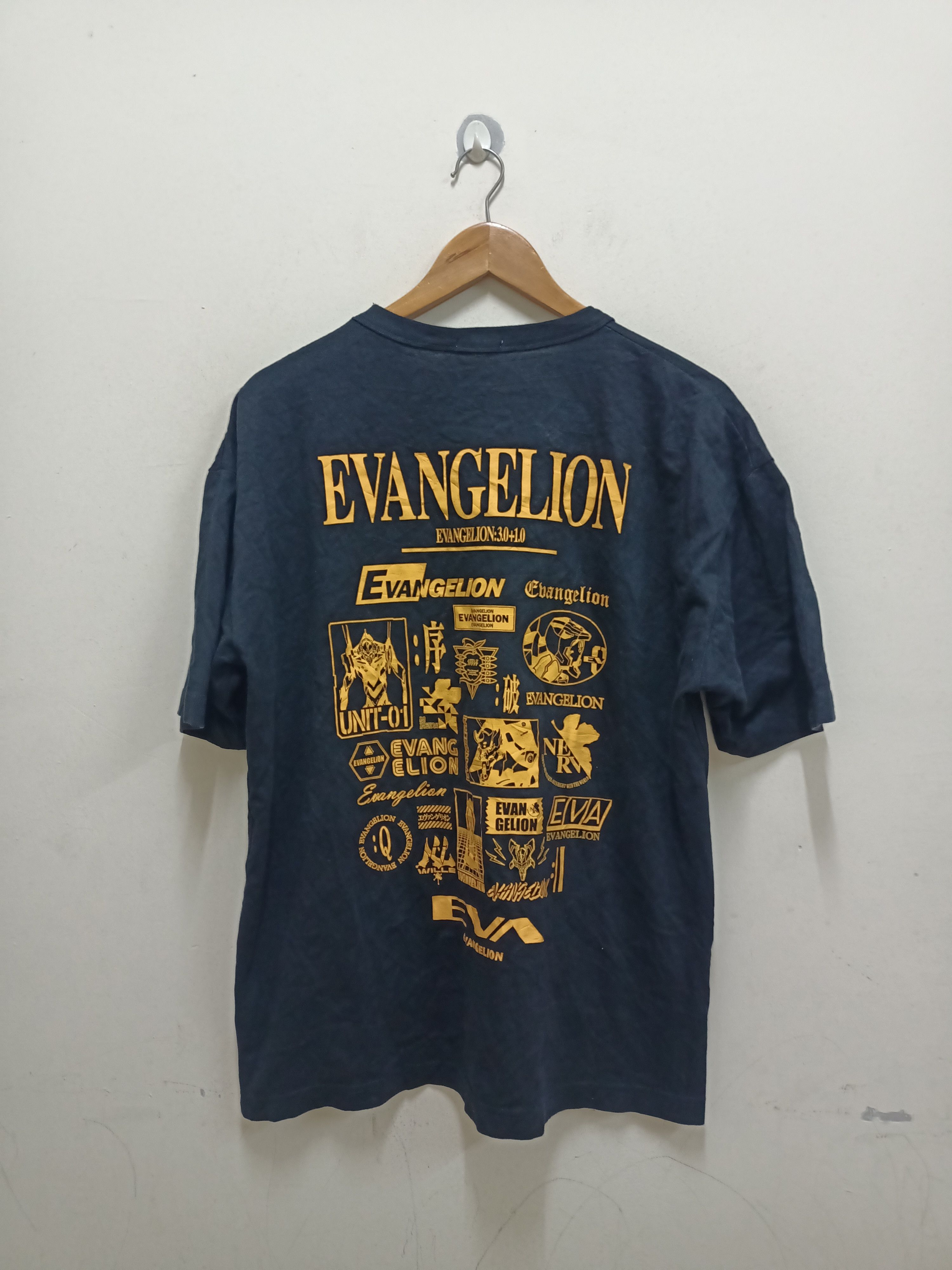 Anime Evangelion anime t-shirt by GU Size US L / EU 52-54 / 3 - 1 Thumbnail