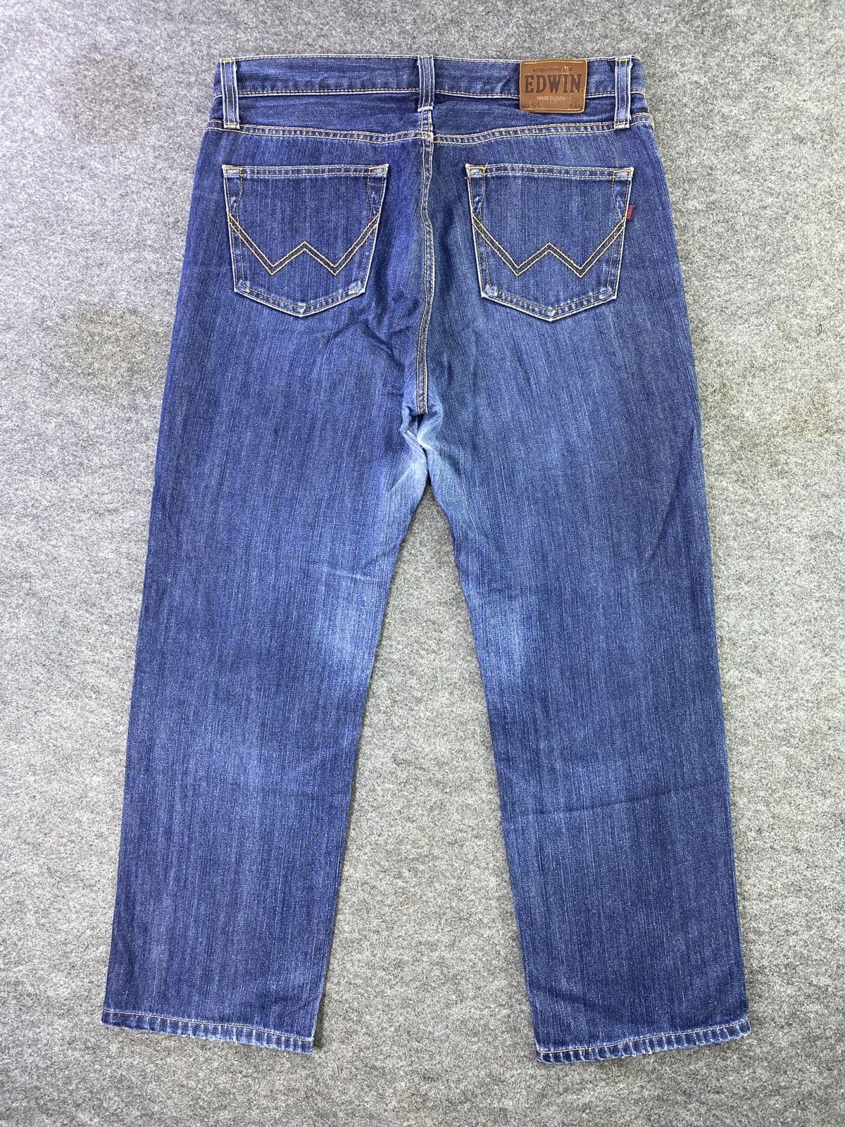 Edwin Edwin 403 Blue Wash Denim - J866 Size US 35 - 3 Thumbnail