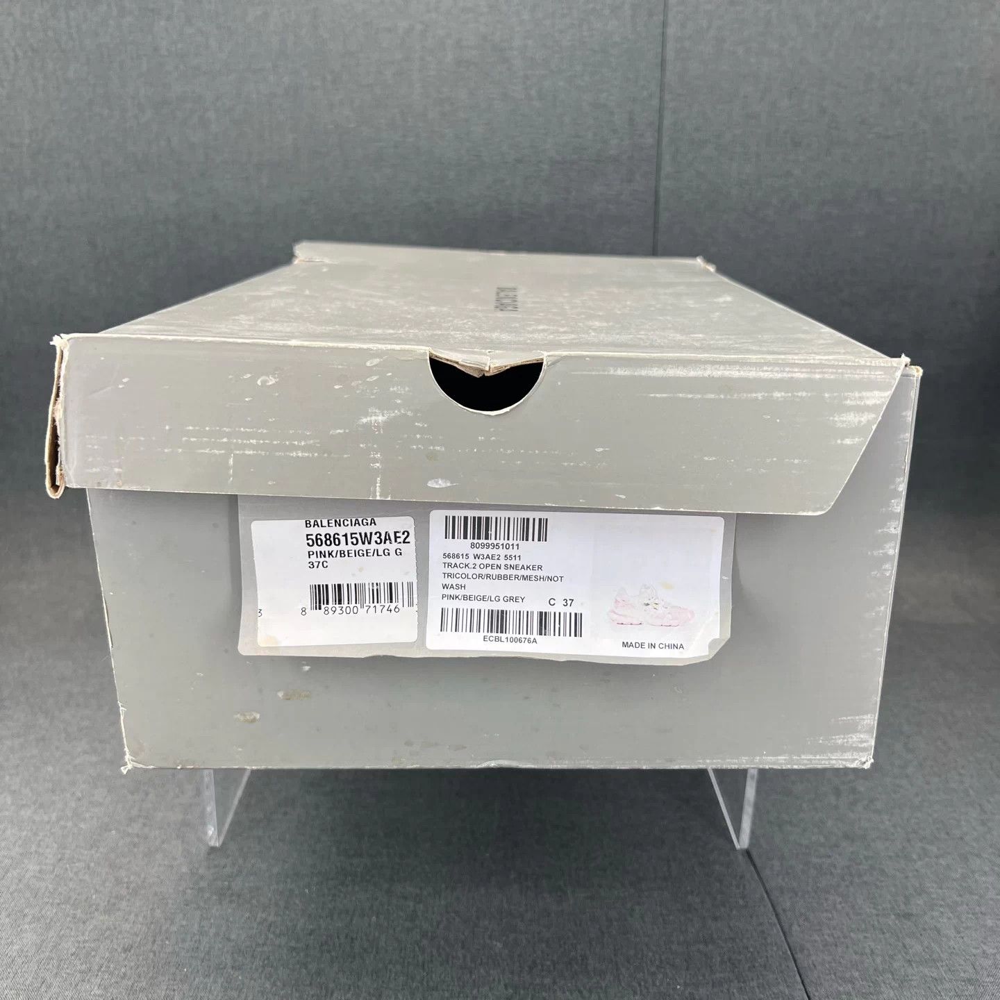 Balenciaga Balenciaga Track 2 White Pink 37 EU Scuffed Inner Edge Size US 7 / IT 37 - 9 Thumbnail