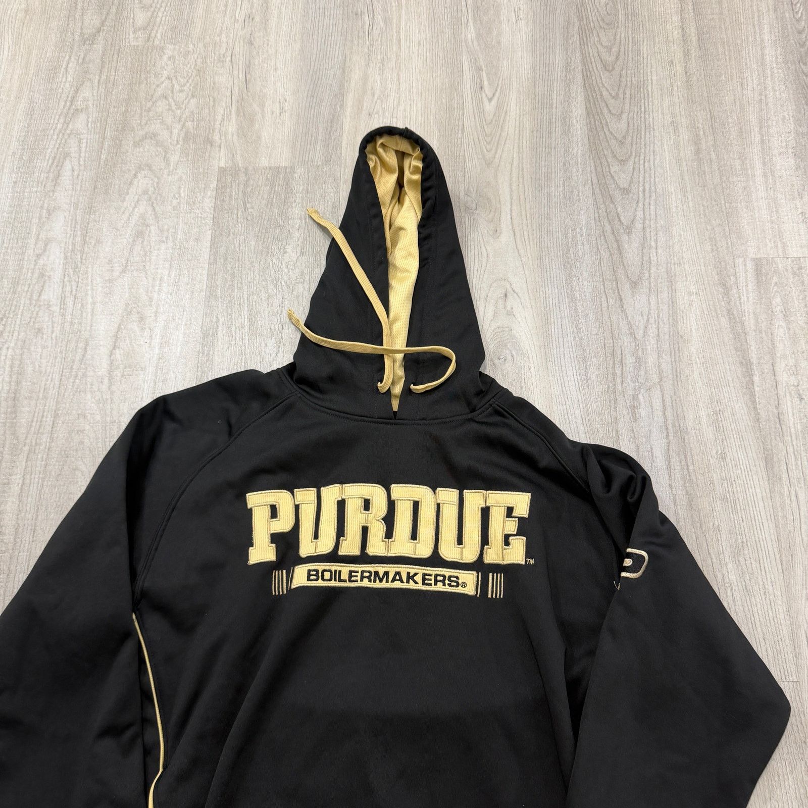 Other Pro Edge Purdue Boilermakers Hoodie Men's Medium Black Gold Size US M / EU 48-50 / 2 - 2 Thumbnail