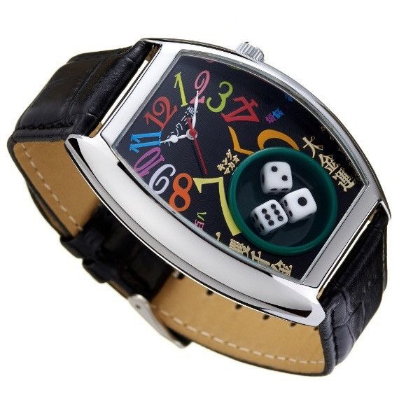 Japanese Brand Frank Miura Life’s a Gamble Watch King Macau Dice Rainbow Size ONE SIZE - 3 Thumbnail