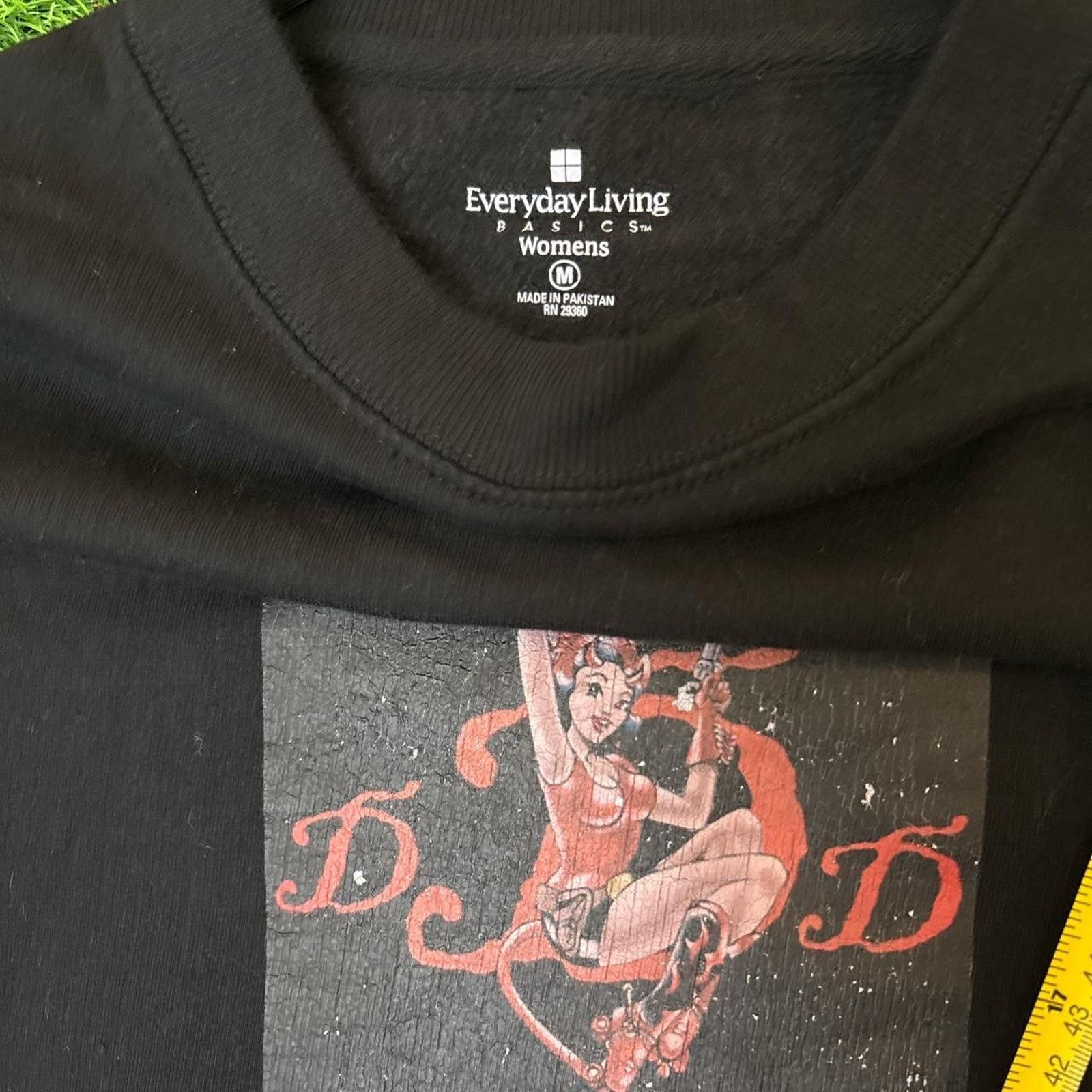 Other Women's Black Pin up D Graphic Crewneck Size M / US 6-8 / IT 42-44 - 5 Thumbnail