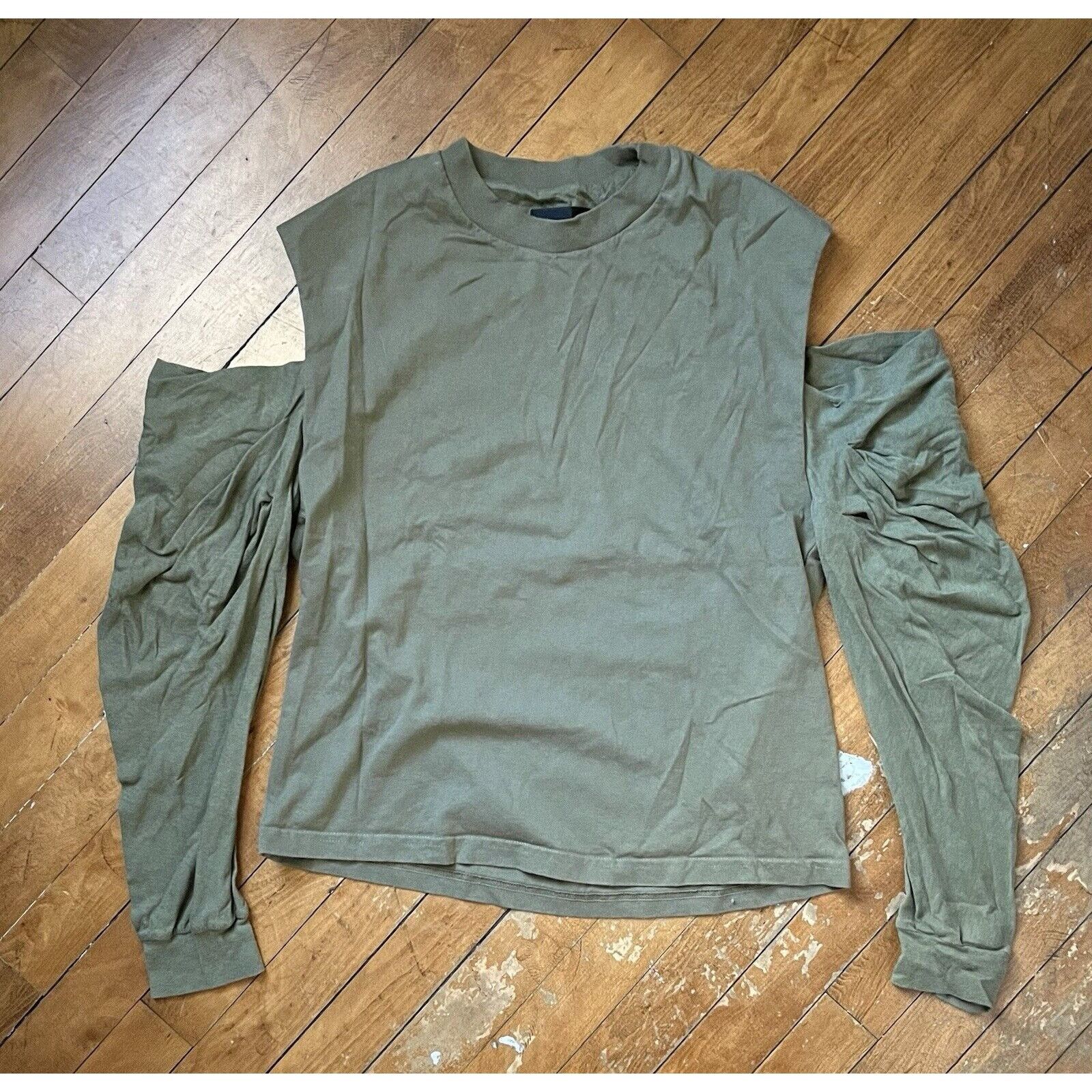 Rta RtA Olive Green Long Sleeve Cold Shoulder Sleeve Size Small Size S / US 4 / IT 40 - 1 Thumbnail
