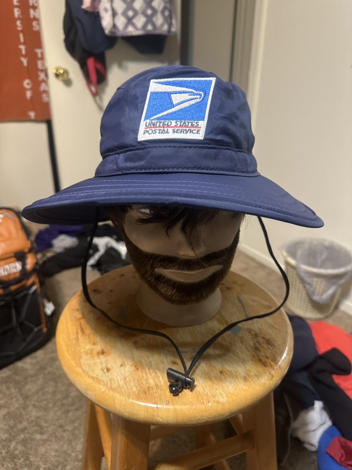 Anti Social Social Club Vintage USPS Mailman “triple navy” bucket hat 90s Size ONE SIZE - 1 Thumbnail