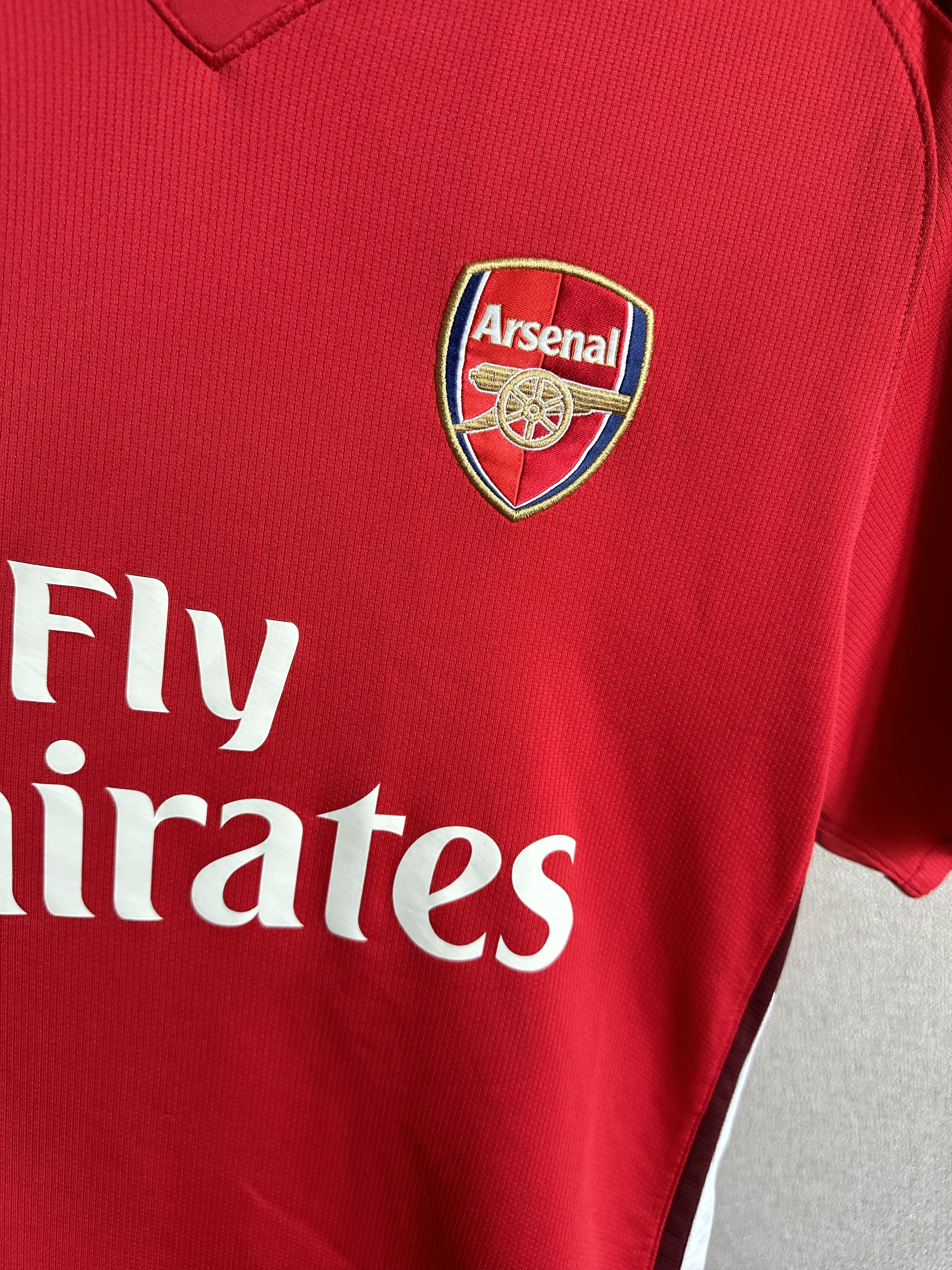 Nike 2009/10 Nike Arsenal FC Vintage Home Soccer Jersey/Shirt Size US L / EU 52-54 / 3 - 6 Thumbnail