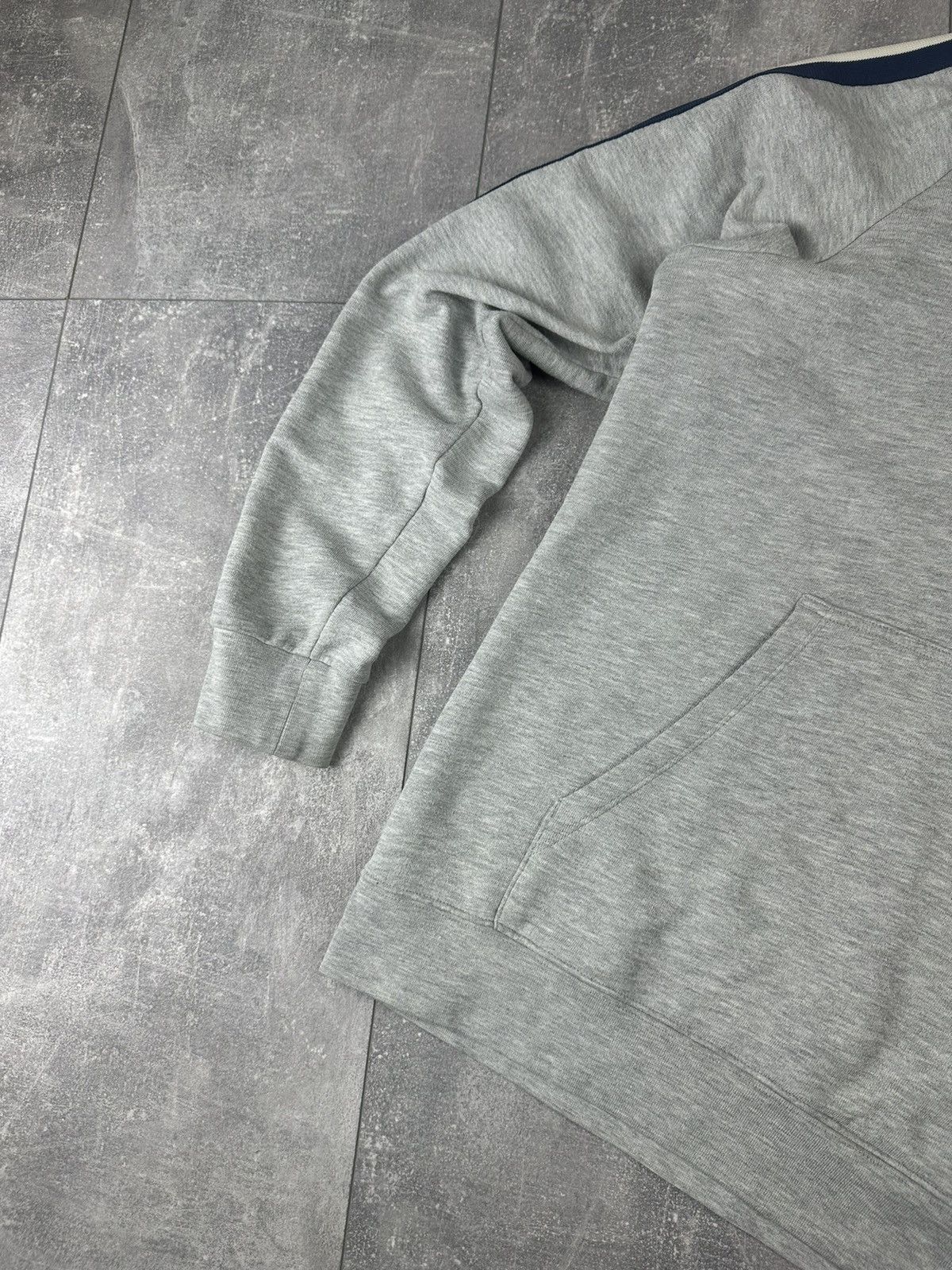 Sandro Sandro Mens Luxury Lampas Silver Pullover Hoodie Size US M / EU 48-50 / 2 - 5 Thumbnail