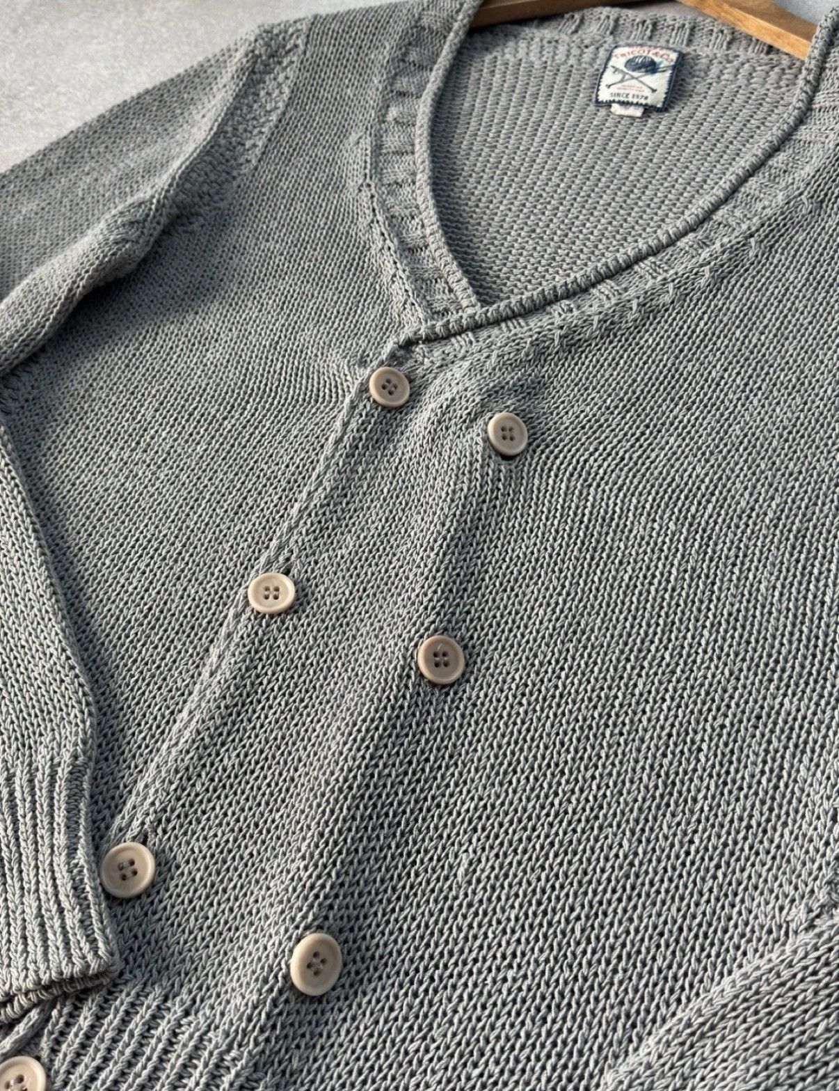 Diesel Vintage Diesel Tricot & Co. Knitted Cardigan Button Sweater Size US M / EU 48-50 / 2 - 6 Thumbnail