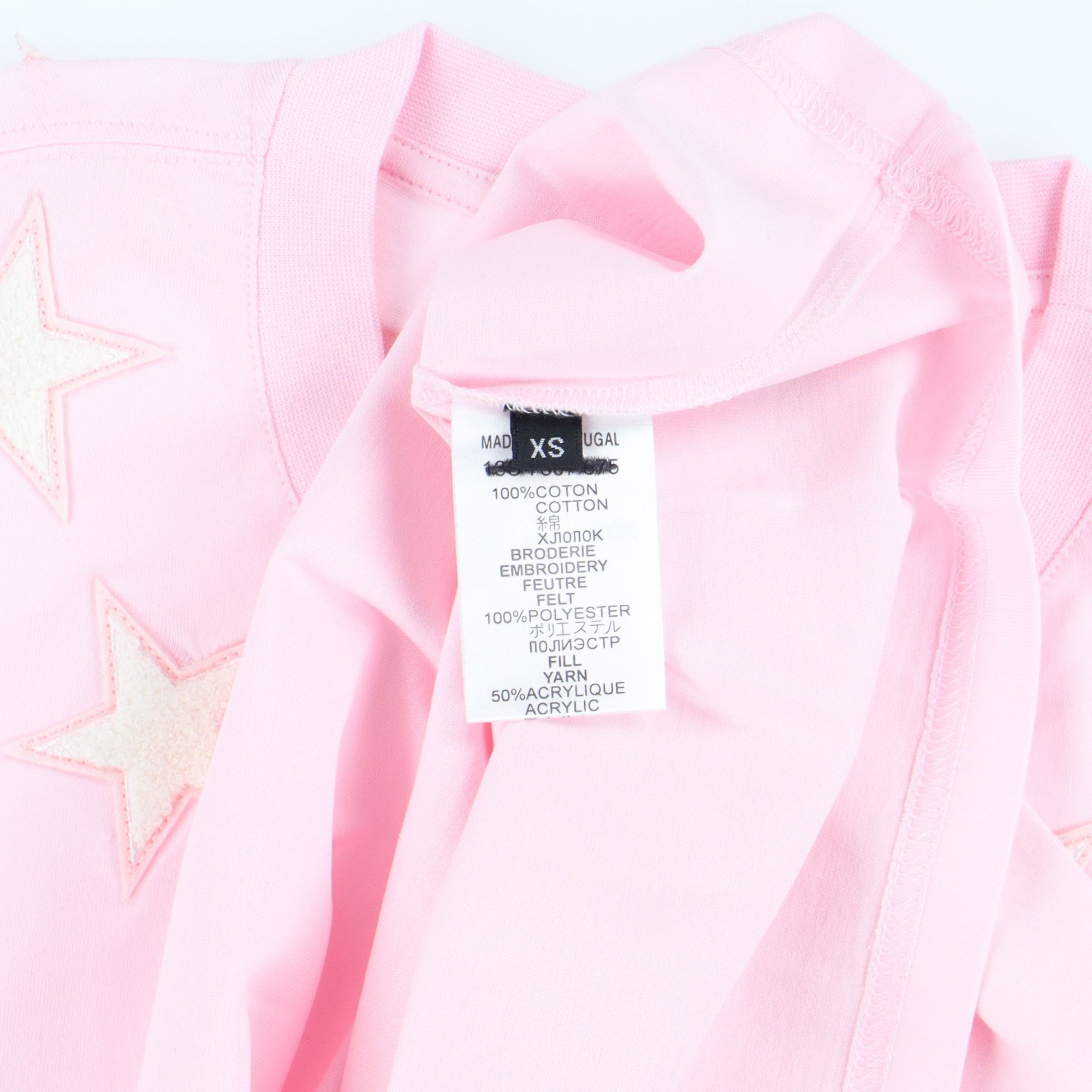 Givenchy Pink Felt Stars T-Shirt Size US XS / EU 42 / 0 - 3 Thumbnail