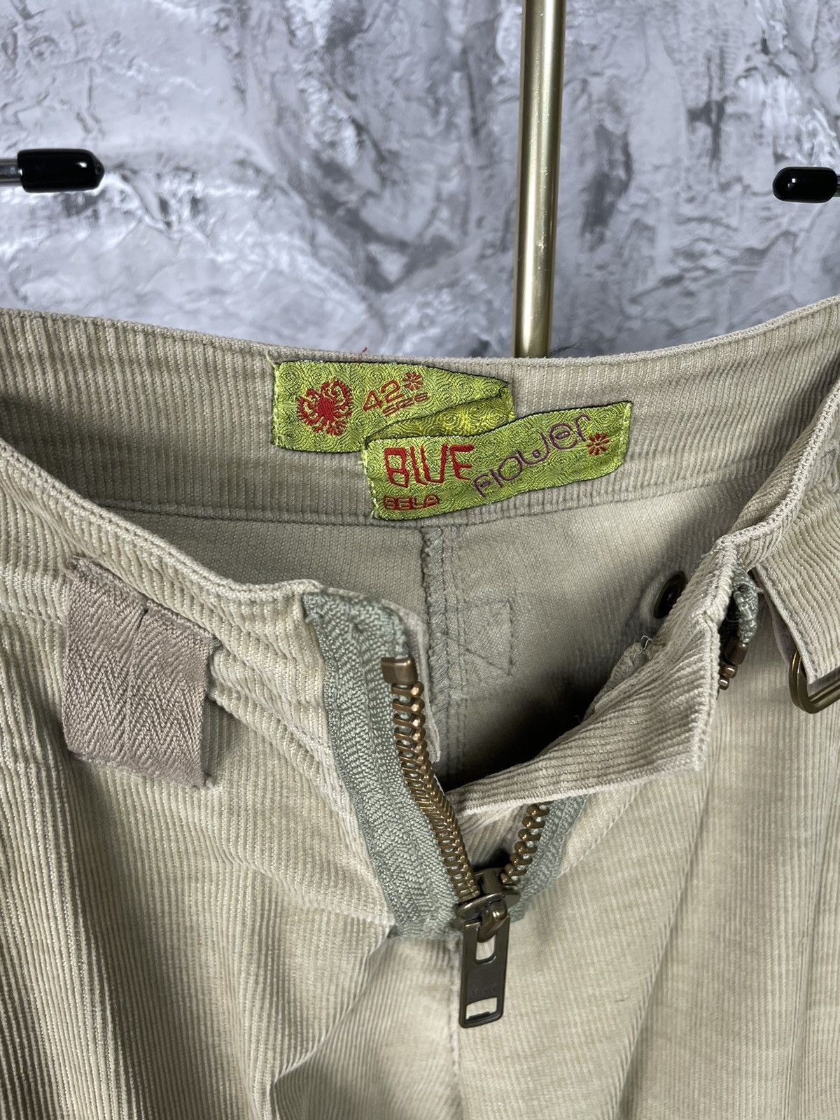 If Six Was Nine × Japanese Brand × Junya Watanabe Vintage Archive Zip Bandage Pants Punk Hysteric Style Size 28" / US 6 / IT 42 - 10 Thumbnail