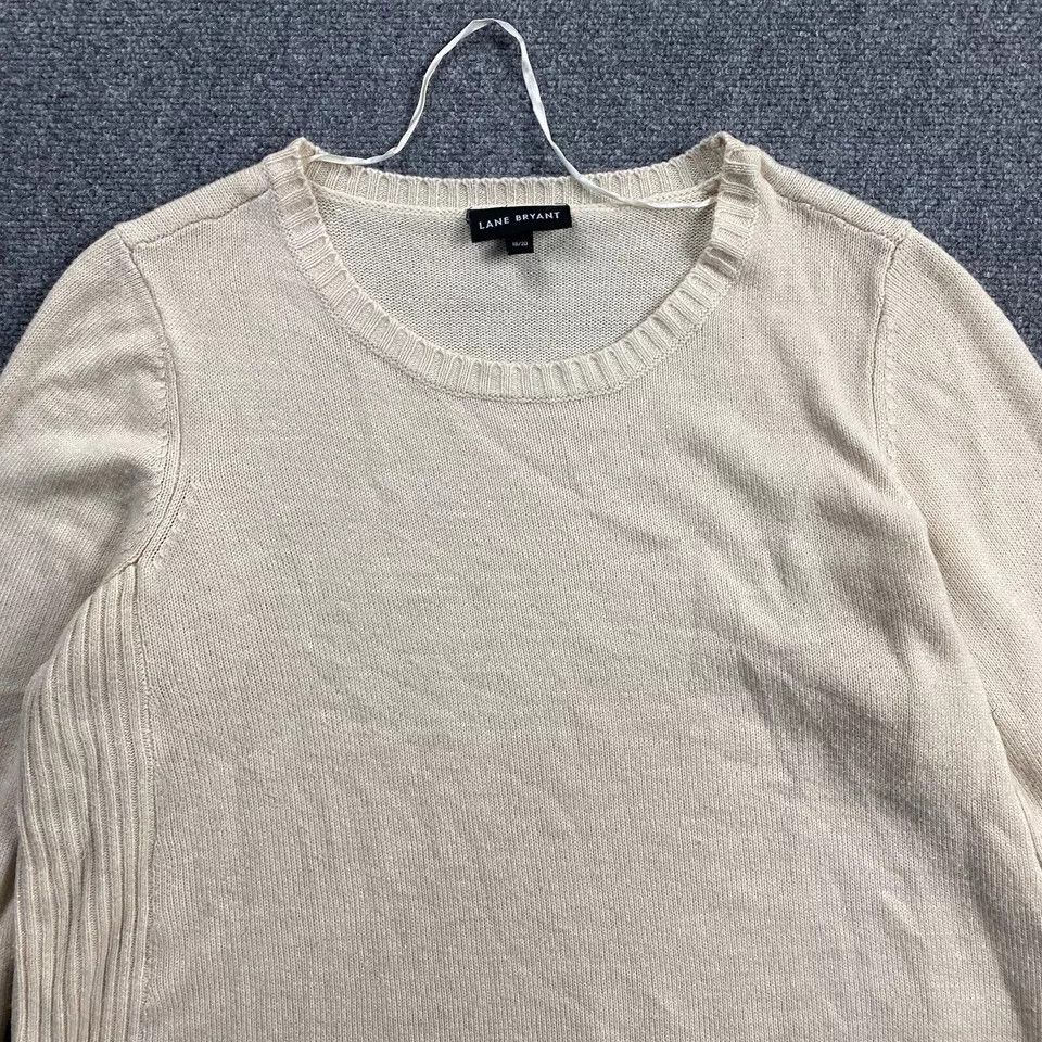 Other Lane Bryant Sweater Women's 18/20 Knit Pullover Tunic Size 3XL / US 20-22 - 2 Thumbnail