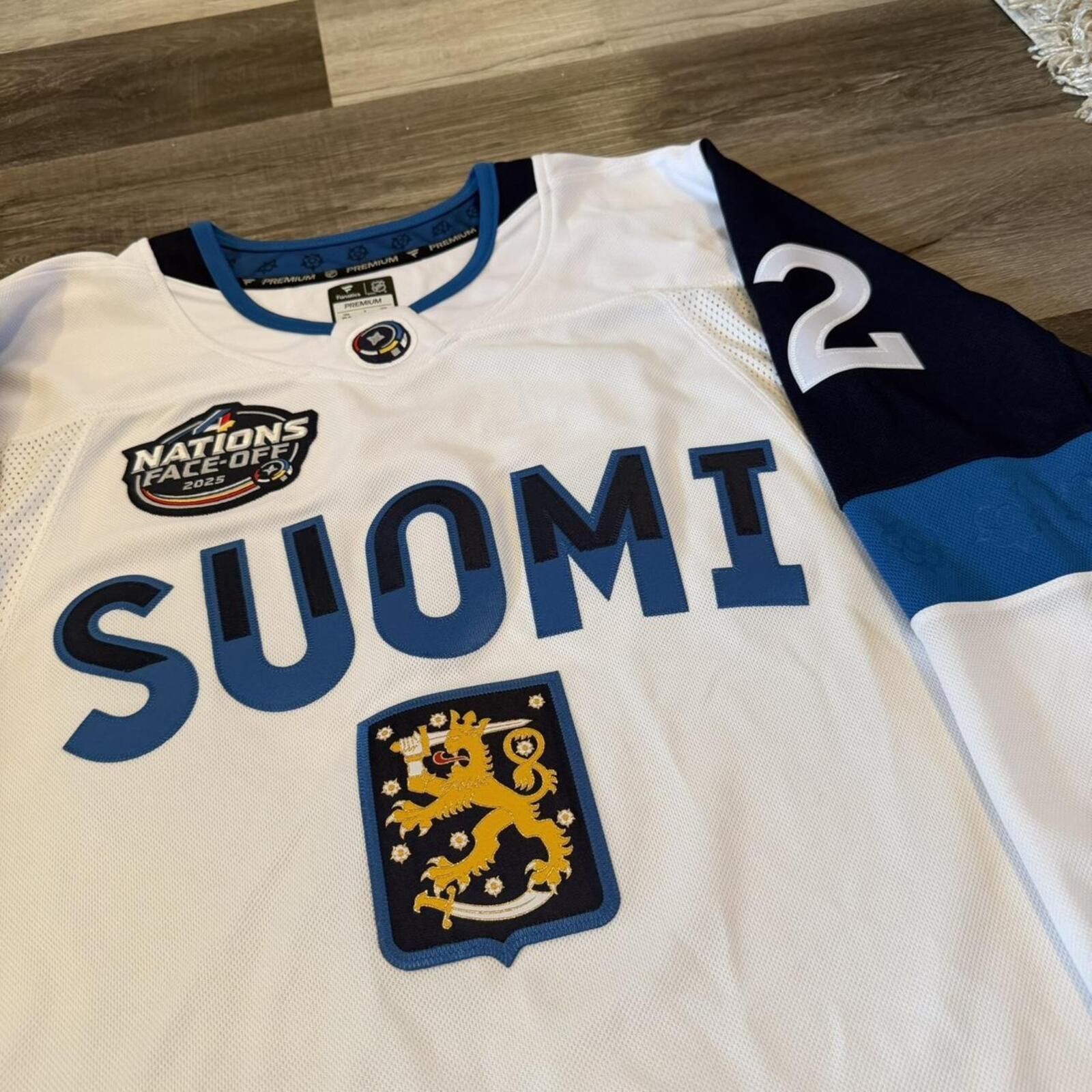 Other Finland Patrik Laine jersey 4 nations fanatics premium 2024 Size US XL / EU 56 / 4 - 1 Thumbnail