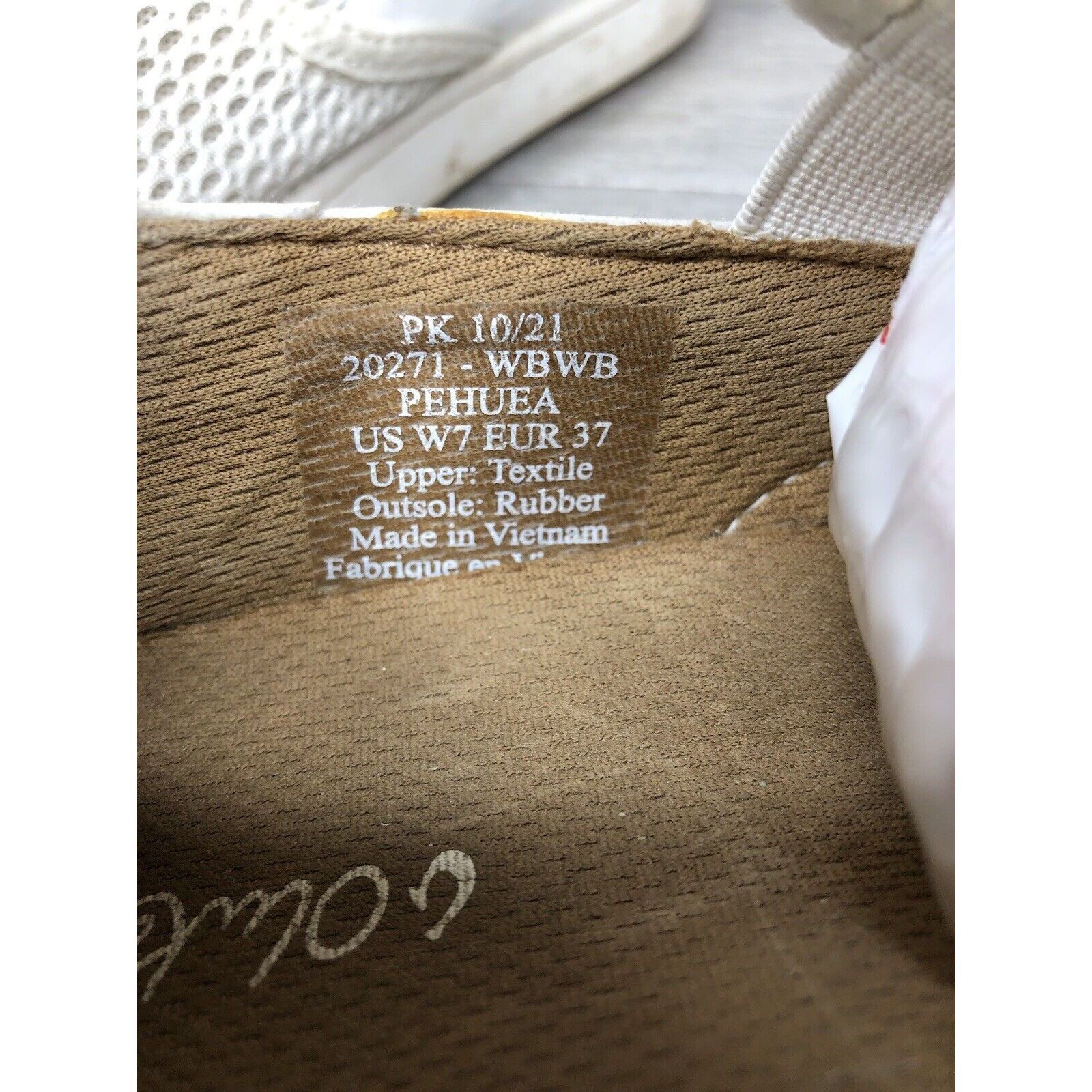 Olukai Olukai Shoes Pehuea Slip On Comfort White Textile Sneakers W Size US 7 / IT 37 - 9 Thumbnail