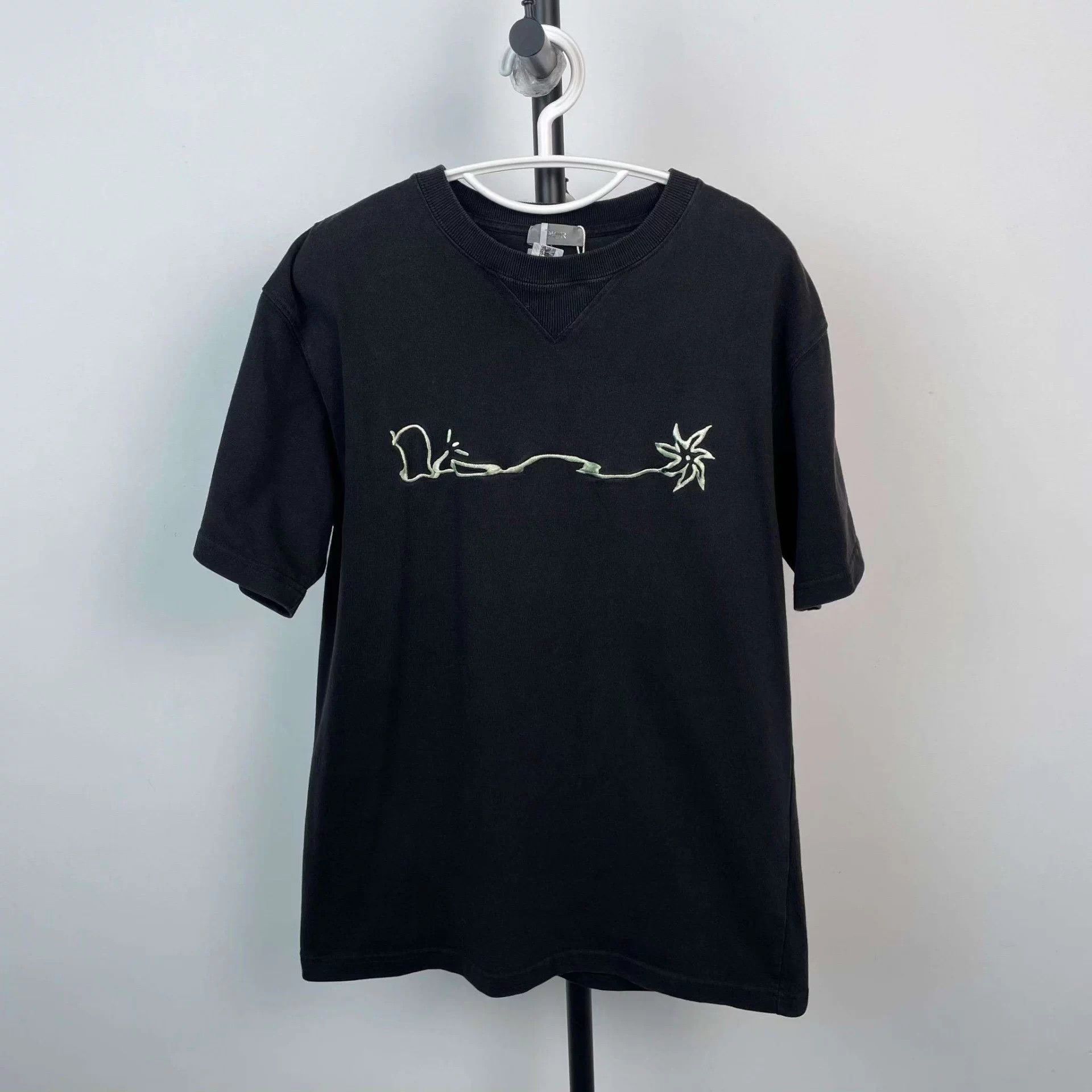 Dior Cotton T-Shirt M Black Grade A