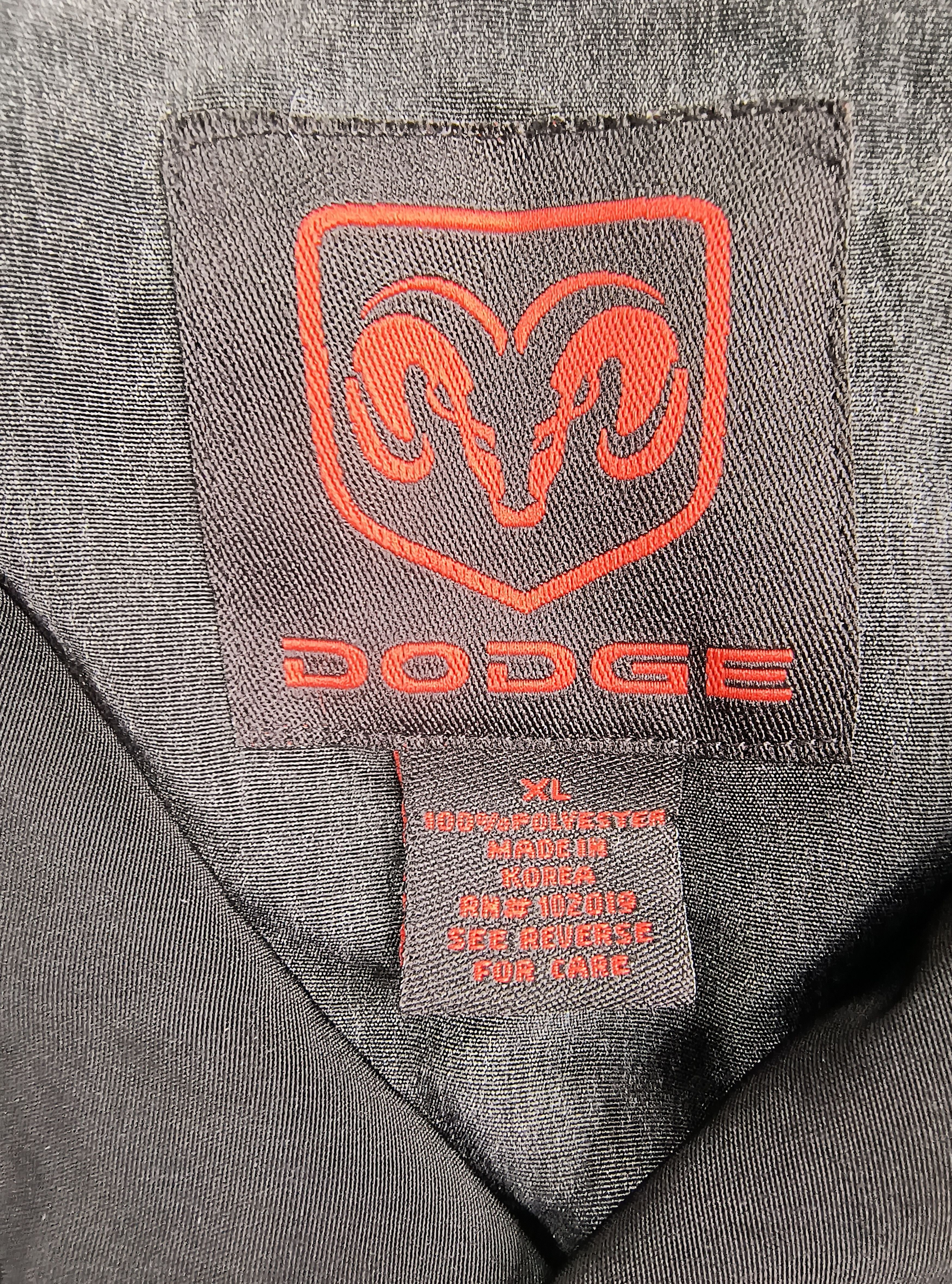 NASCAR Vintage Dodge motorsports button up shirt Size US XL / EU 56 / 4 - 6 Thumbnail