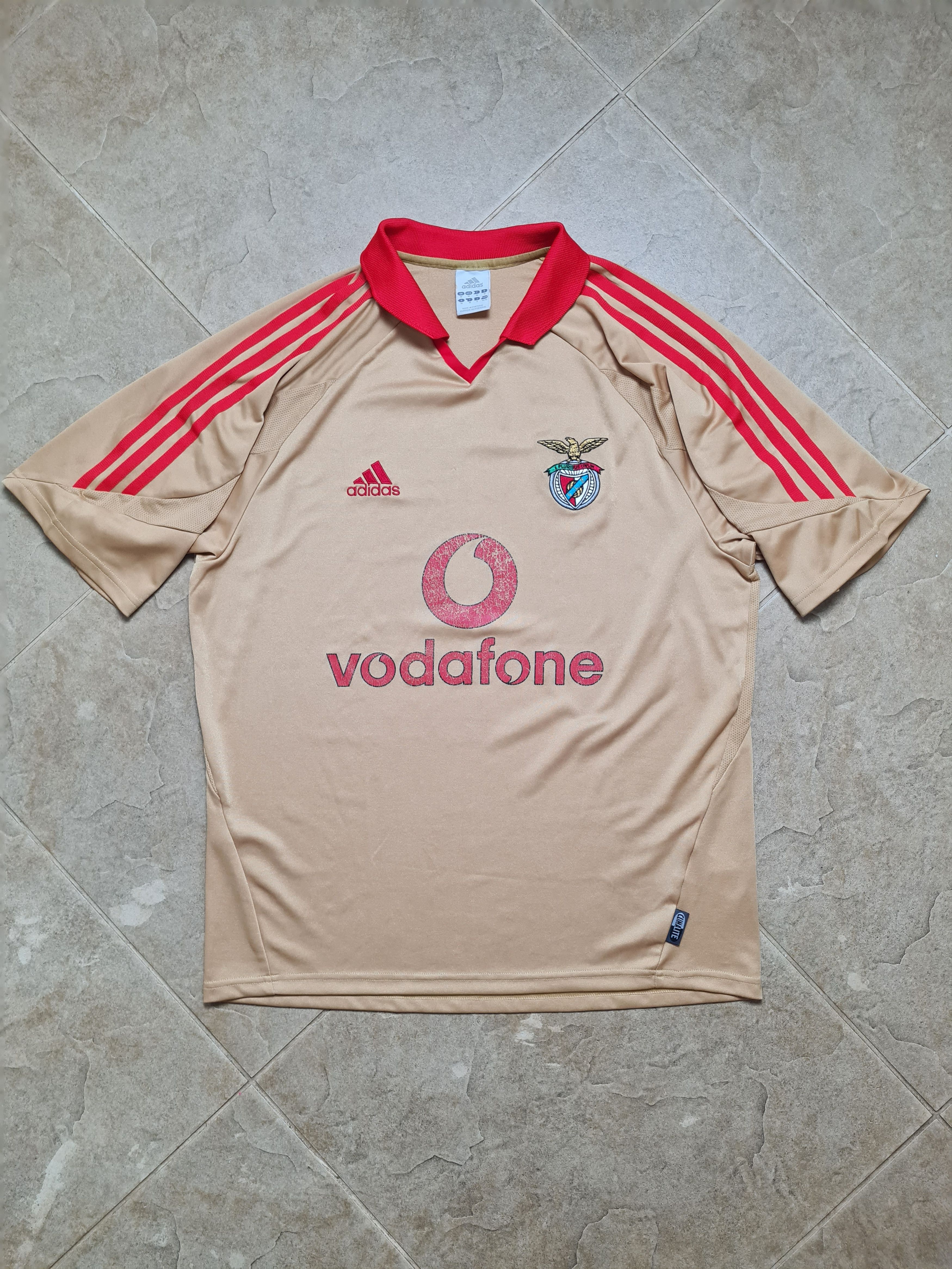 Adidas Benfica 2004-2005 Away Centenary Football Adidas Vodafone Size US M / EU 48-50 / 2 - 1 Thumbnail