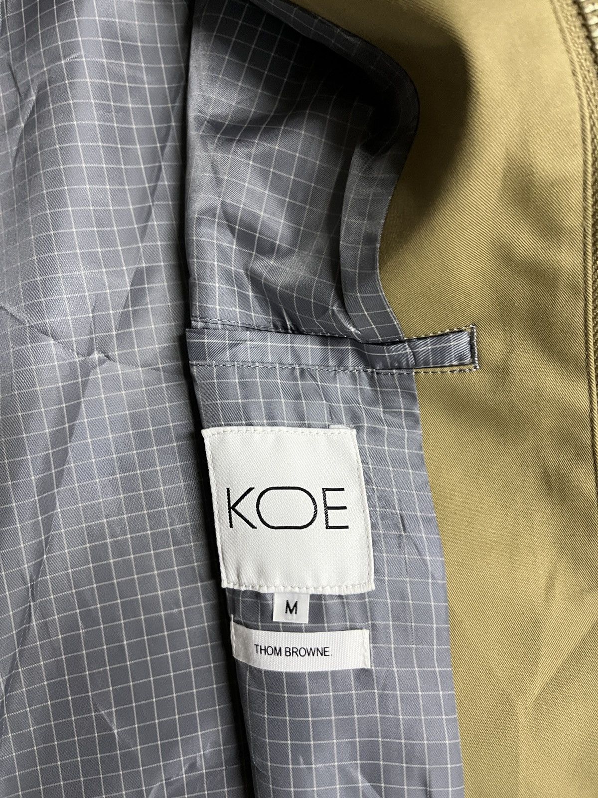 Thom Browne Thome Browne x KOE Tape Seamed Trench Long Coat Overcoat Size US M / EU 48-50 / 2 - 13 Thumbnail